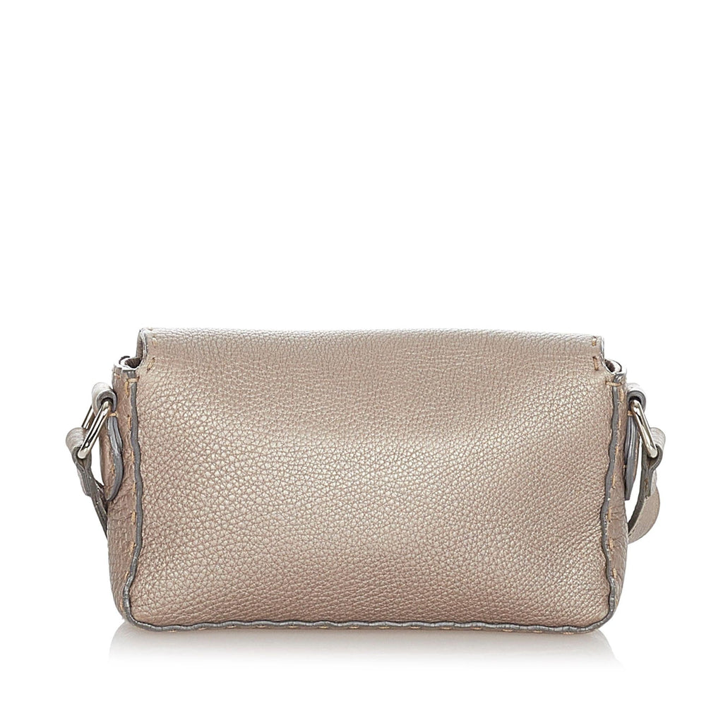 Fendi Selleria Leather Crossbody Bag