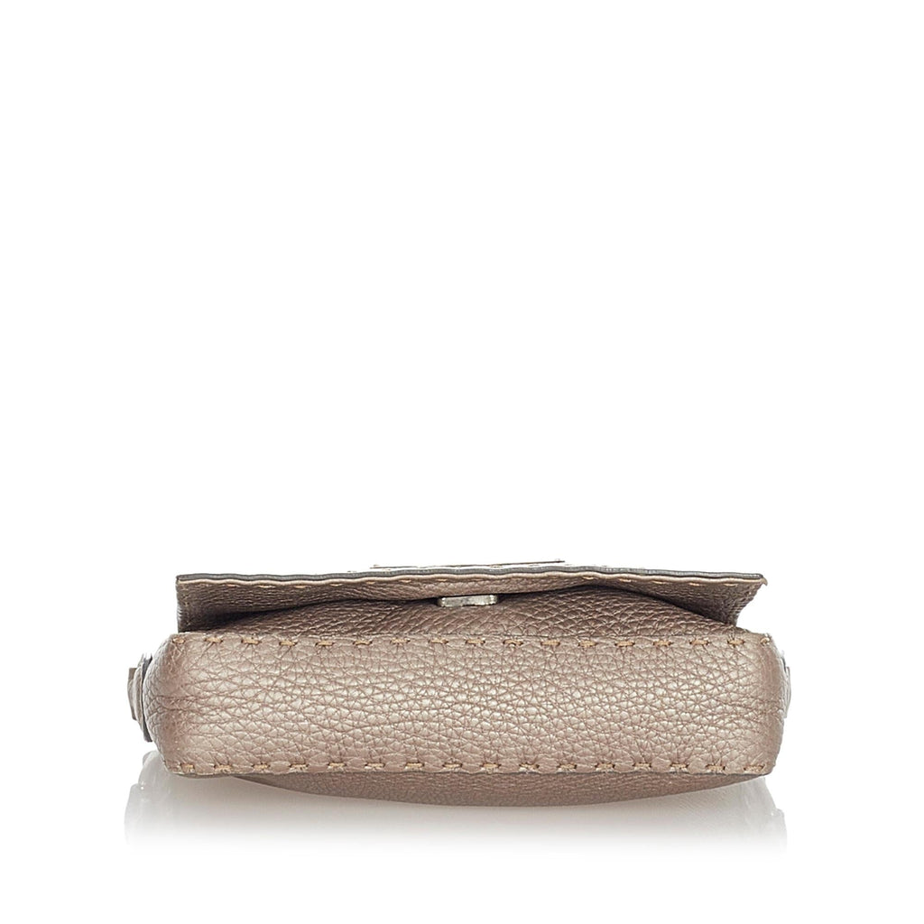 Fendi Selleria Leather Crossbody Bag