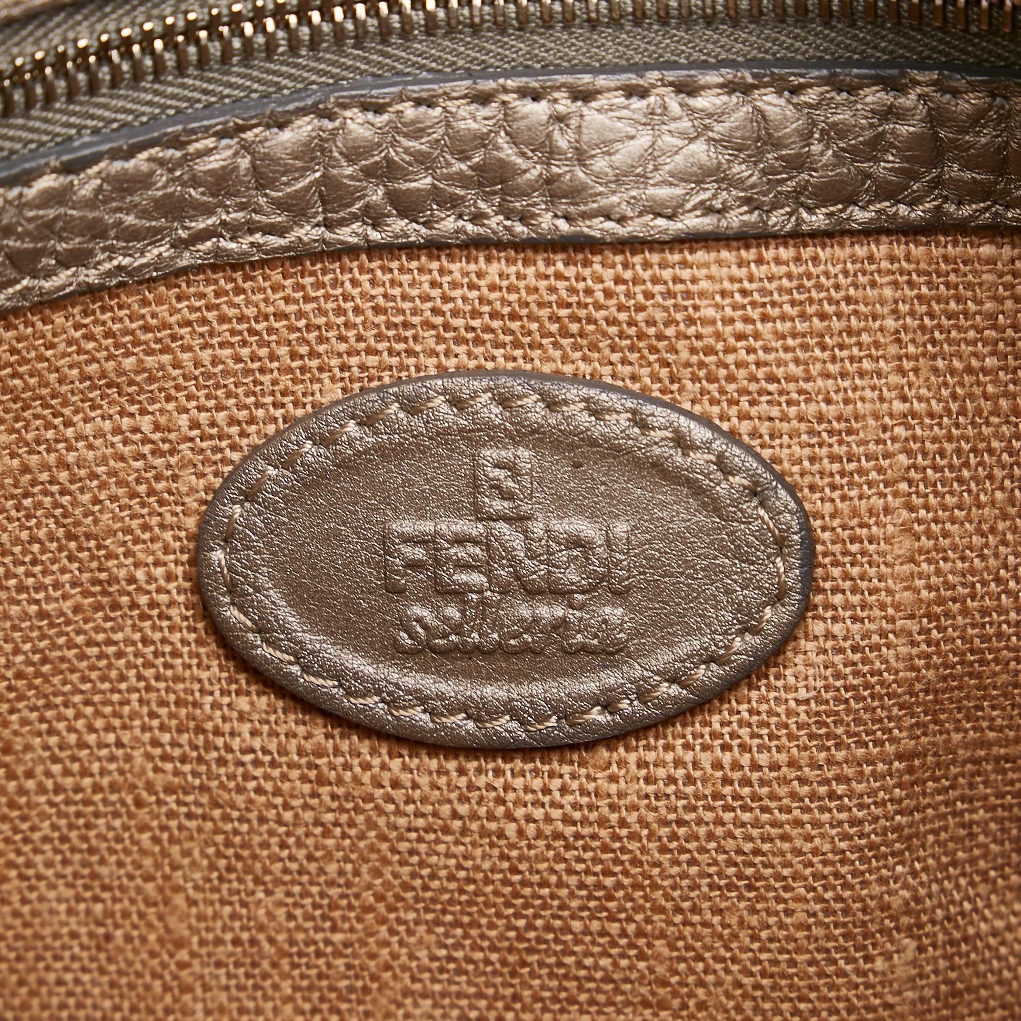 Fendi Selleria Leather Crossbody Bag