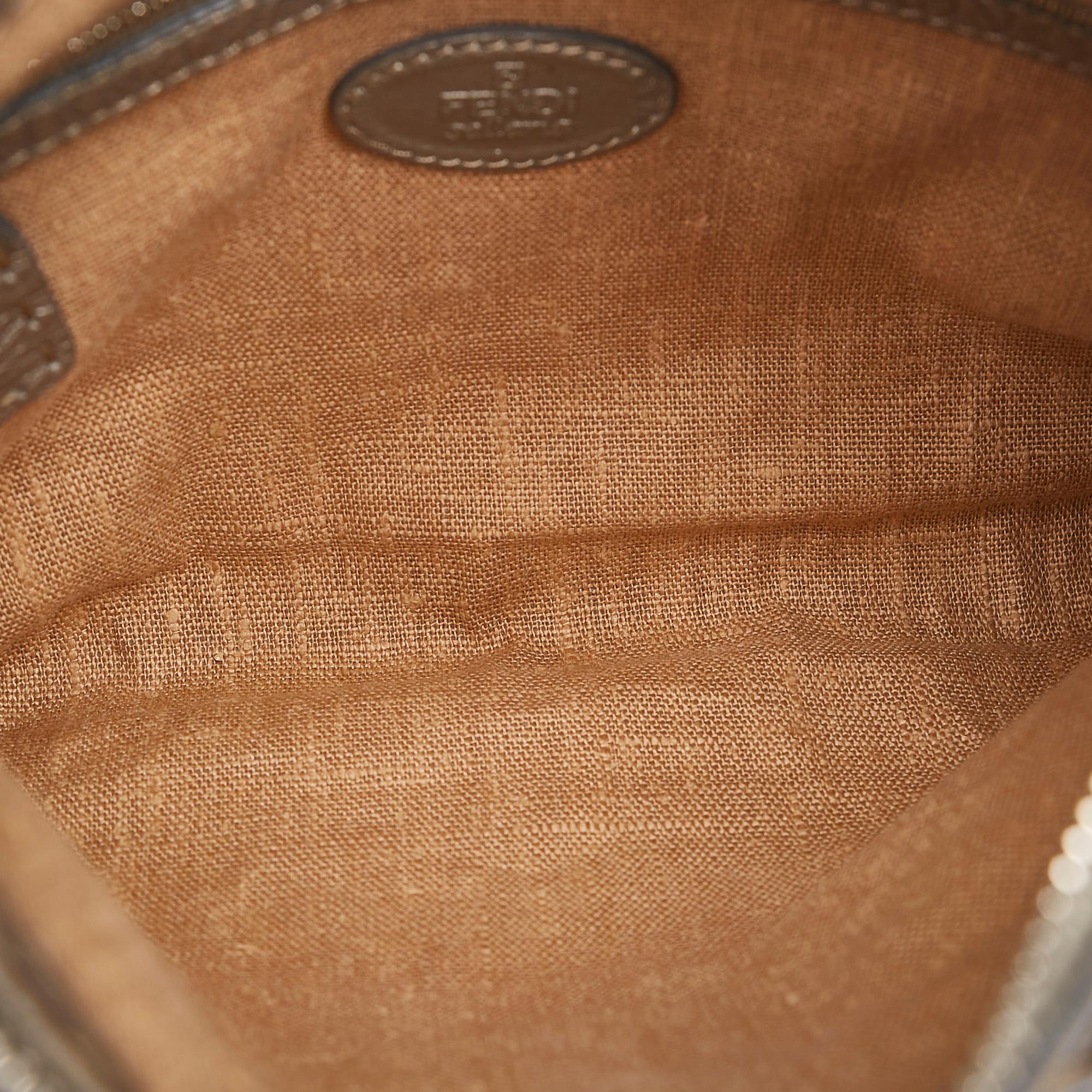 Fendi Selleria Leather Crossbody Bag