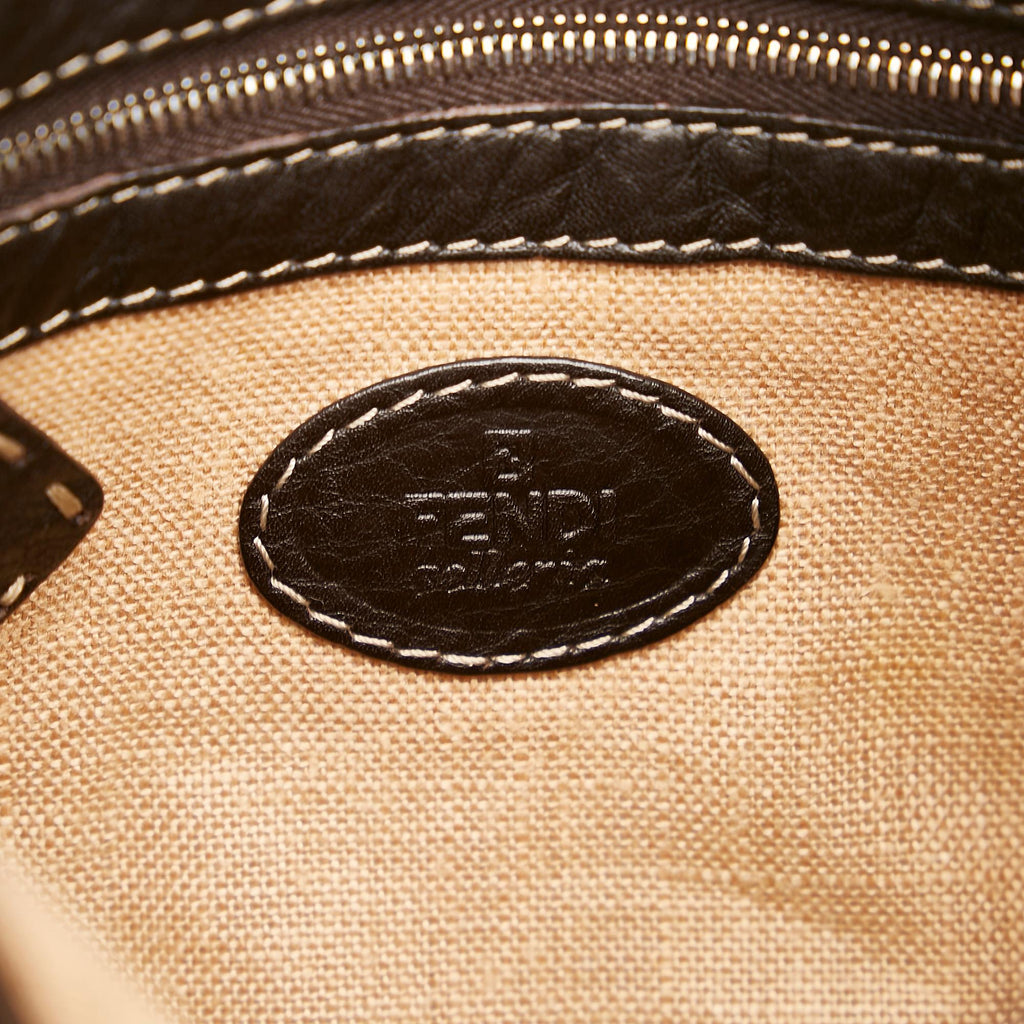 Fendi Selleria Leather Crossbody Bag