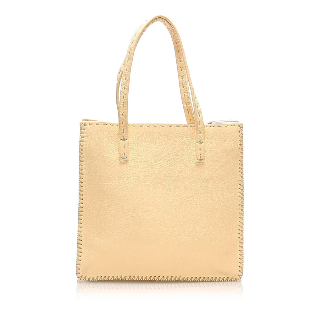 Fendi Selleria Leather Handbag