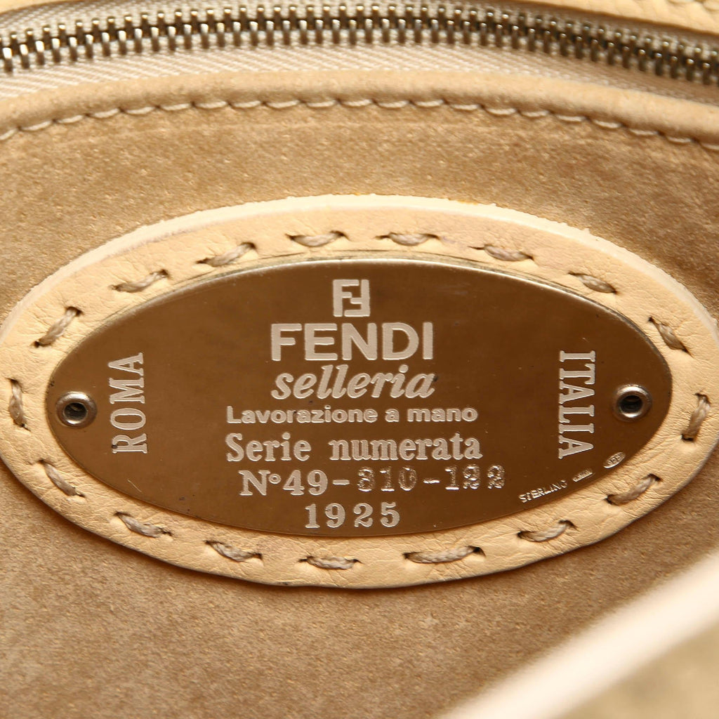 Fendi Selleria Leather Handbag