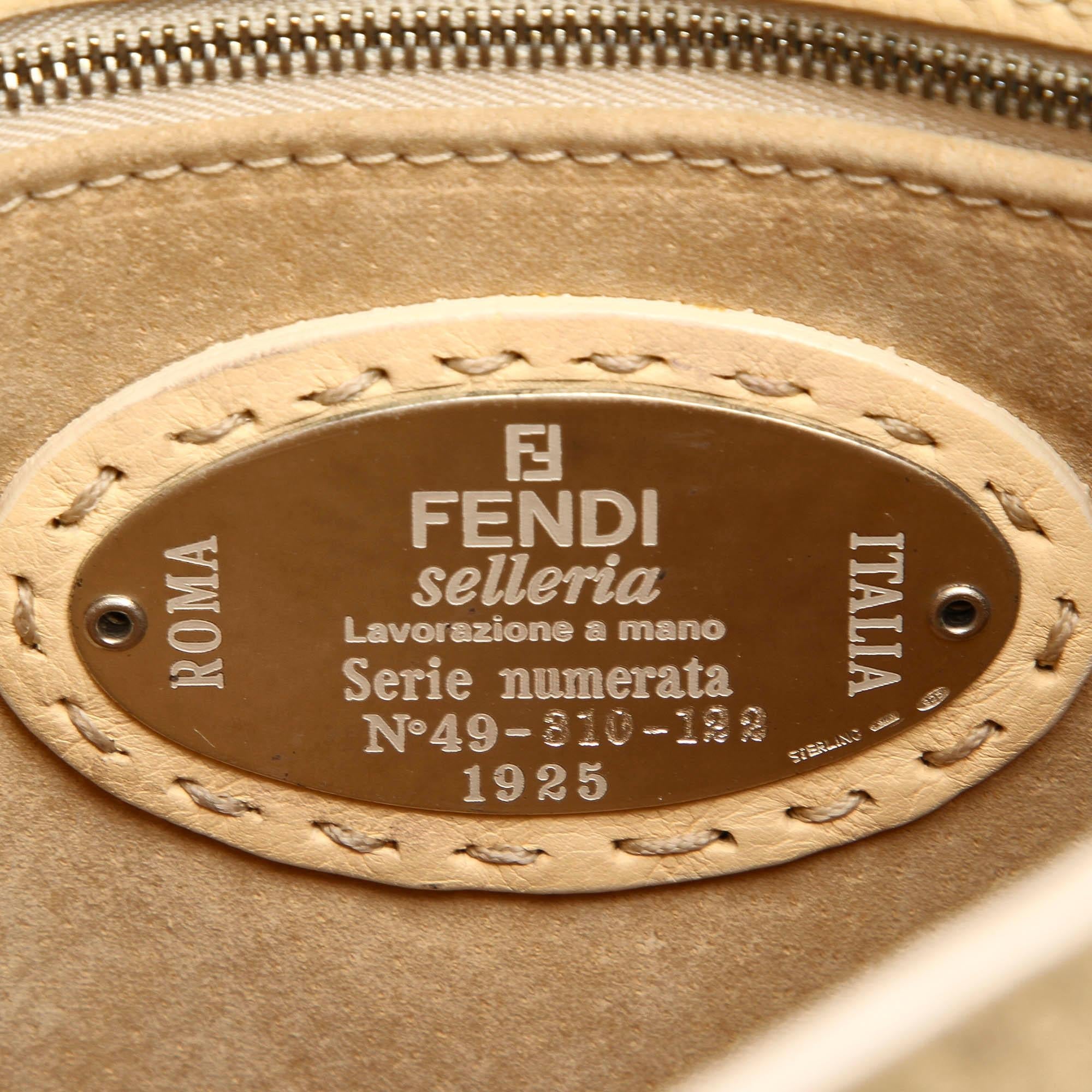 Fendi Selleria Leather Handbag