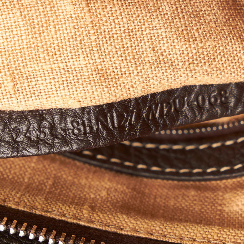 Fendi Selleria Leather Handbag