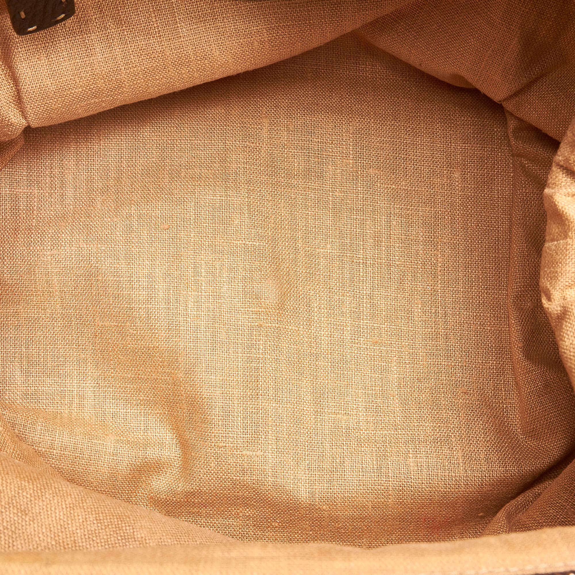 Fendi Selleria Leather Handbag
