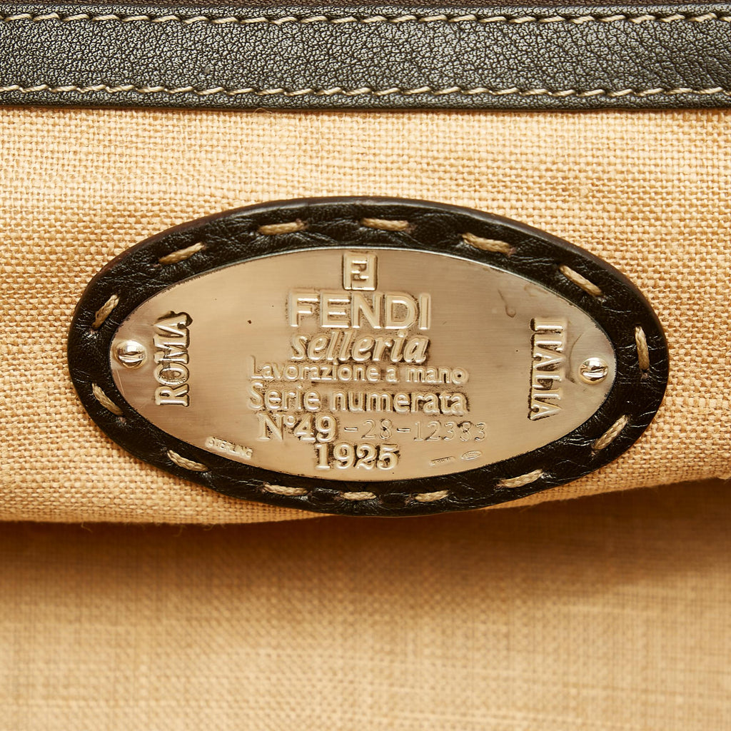 Fendi Selleria Leather Handbag