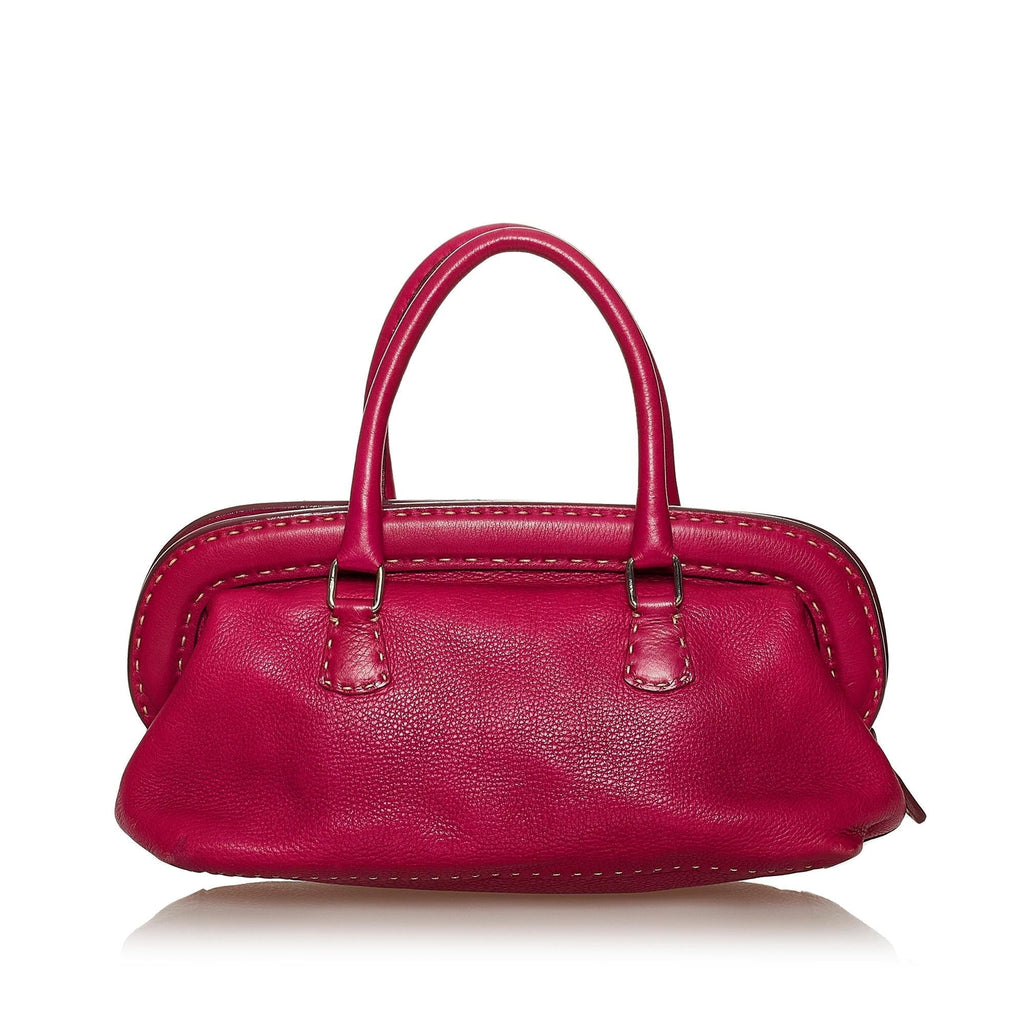 Fendi Selleria Leather Handbag (SHG-ljwxiR)
