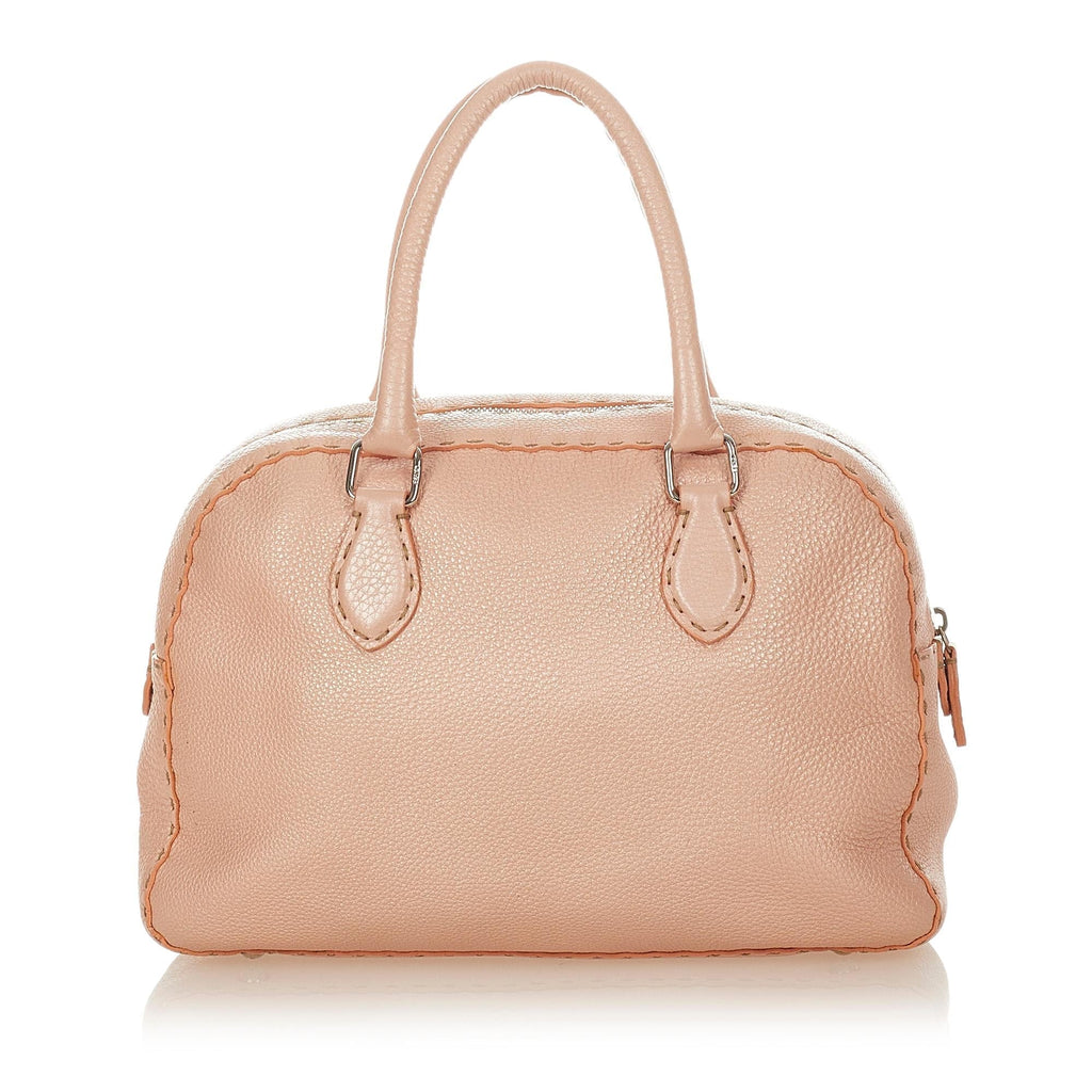 Fendi Selleria Leather Handbag (SHG-g5Ceks)