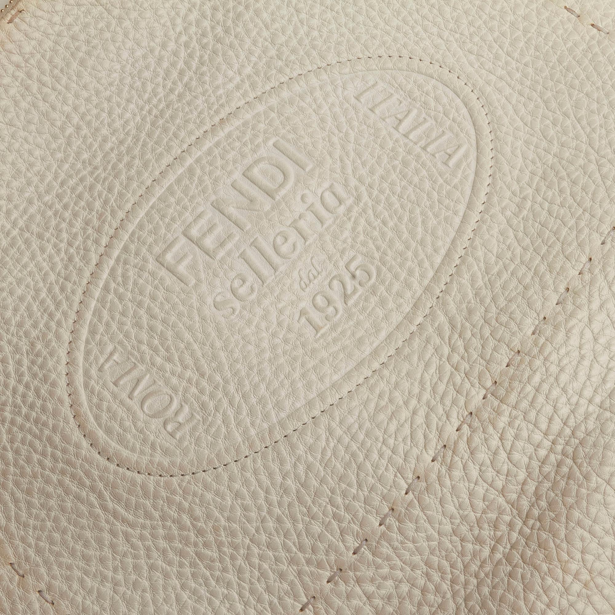Fendi Selleria Leather Hobo Bag