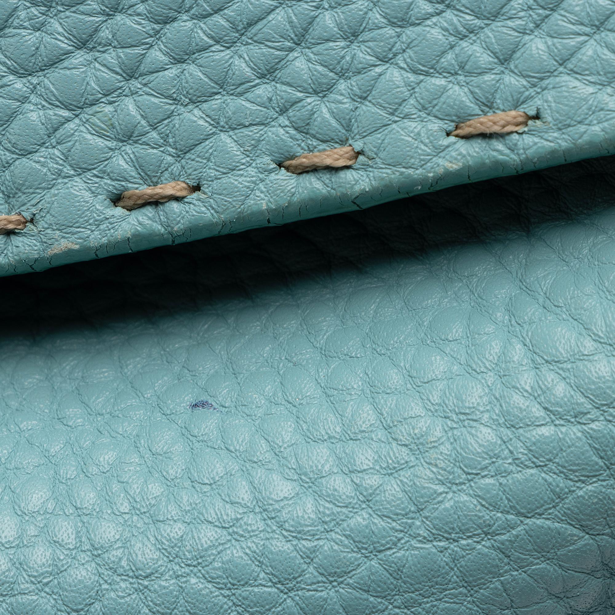 Fendi Selleria Leather Linda Large Satchel
