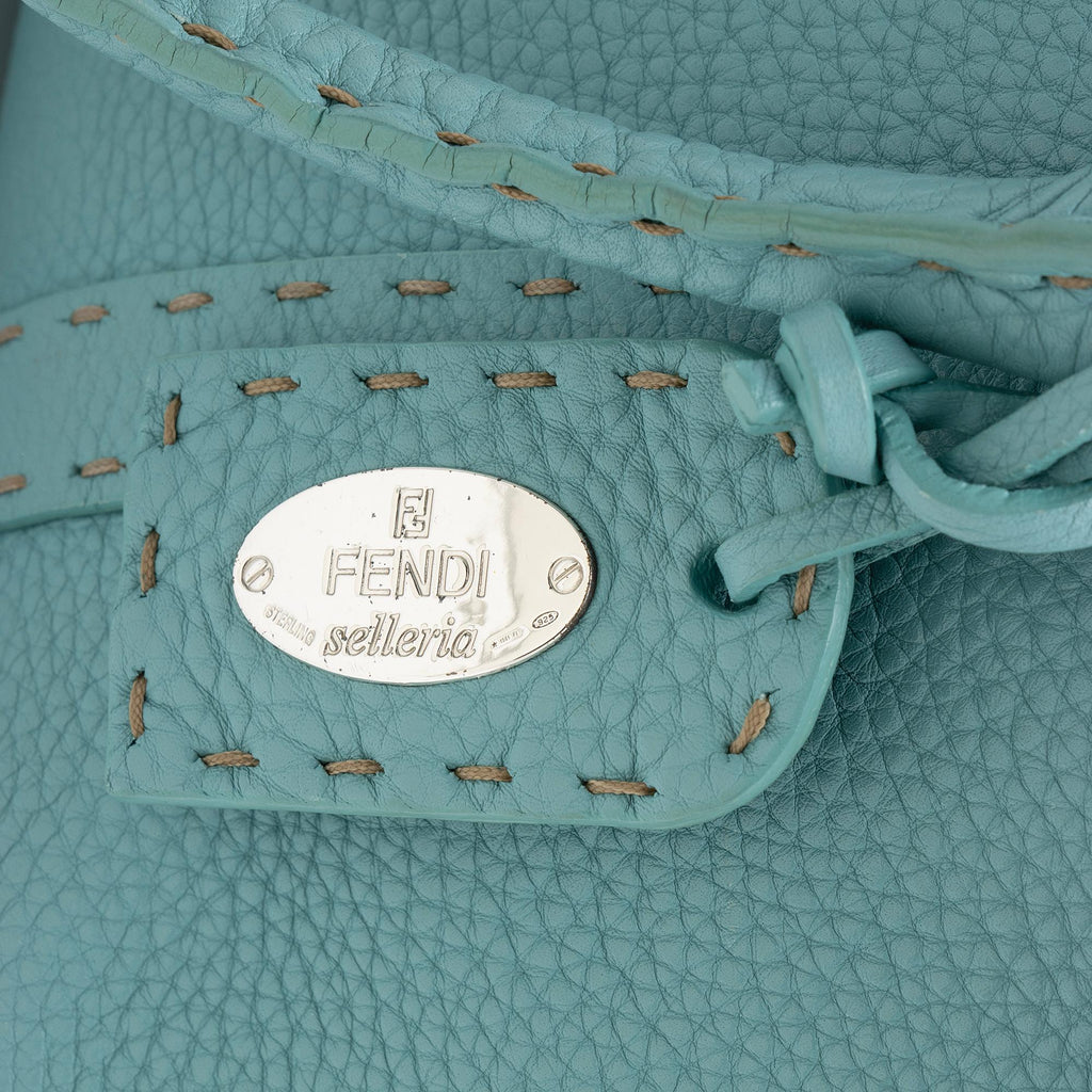 Fendi Selleria Leather Linda Large Satchel