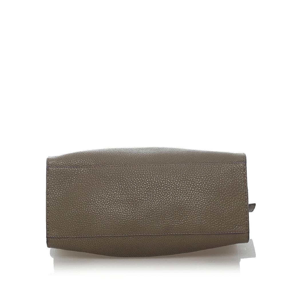 Fendi Selleria Leather Satchel