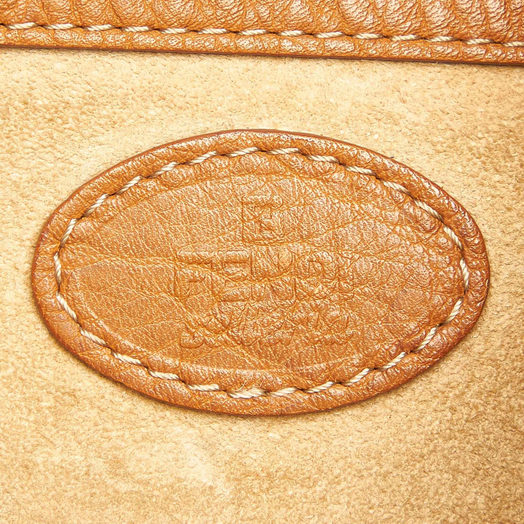 Fendi Selleria Leather Shoulder Bag