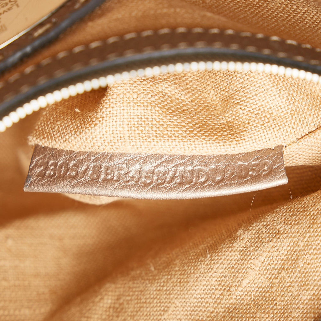 Fendi Selleria Linda Leather Handbag