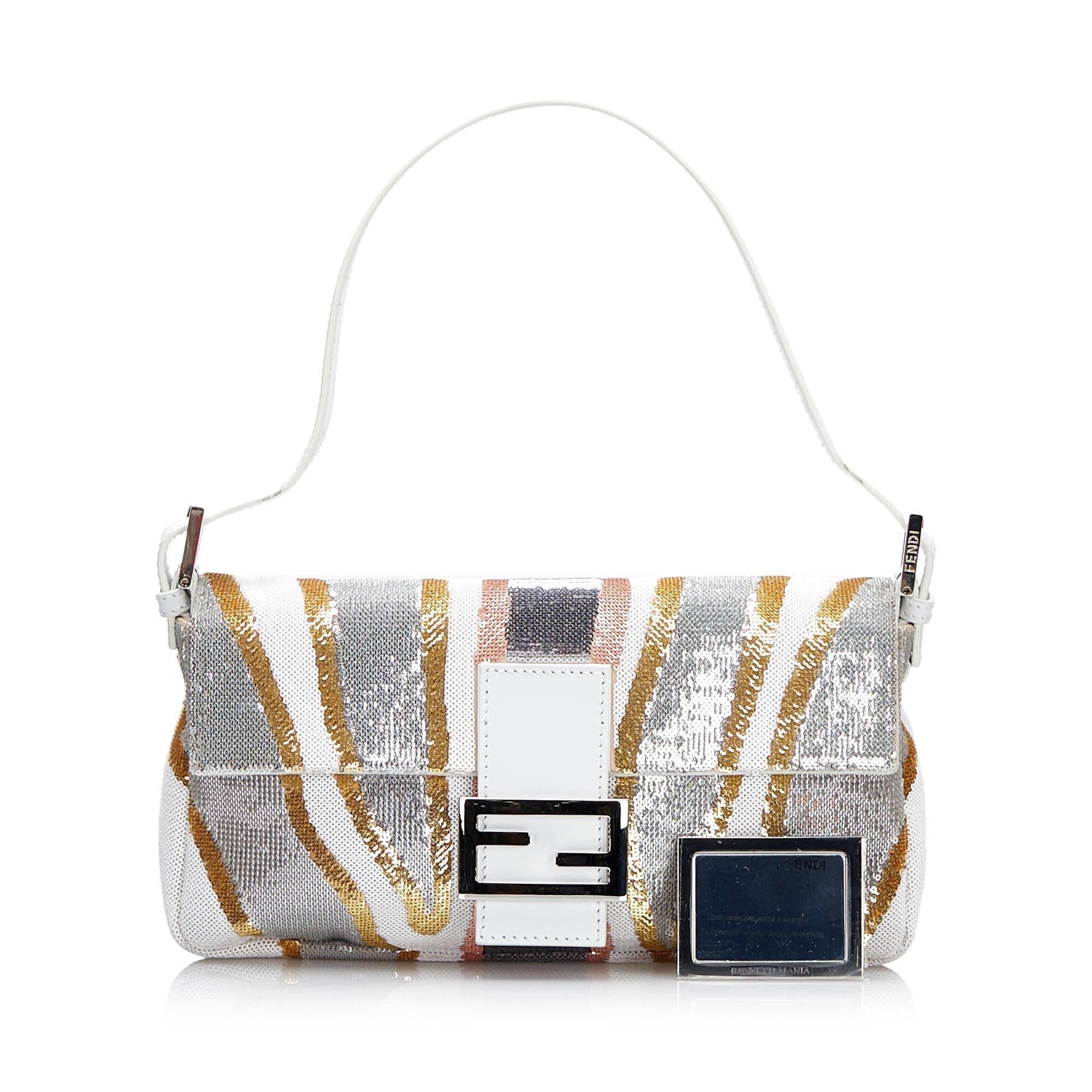 Fendi Sequined Mamma Baguette