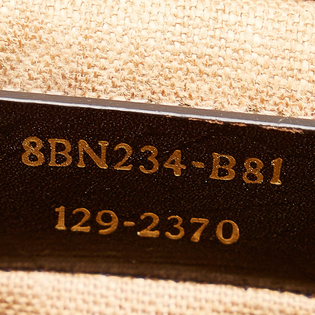 Fendi Silvana Leather Satchel