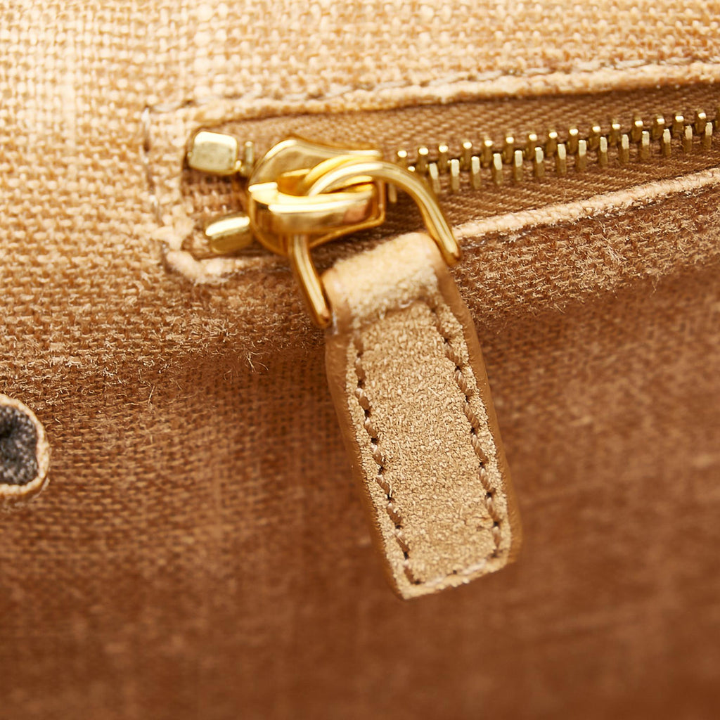 Fendi Silvana Leather Satchel