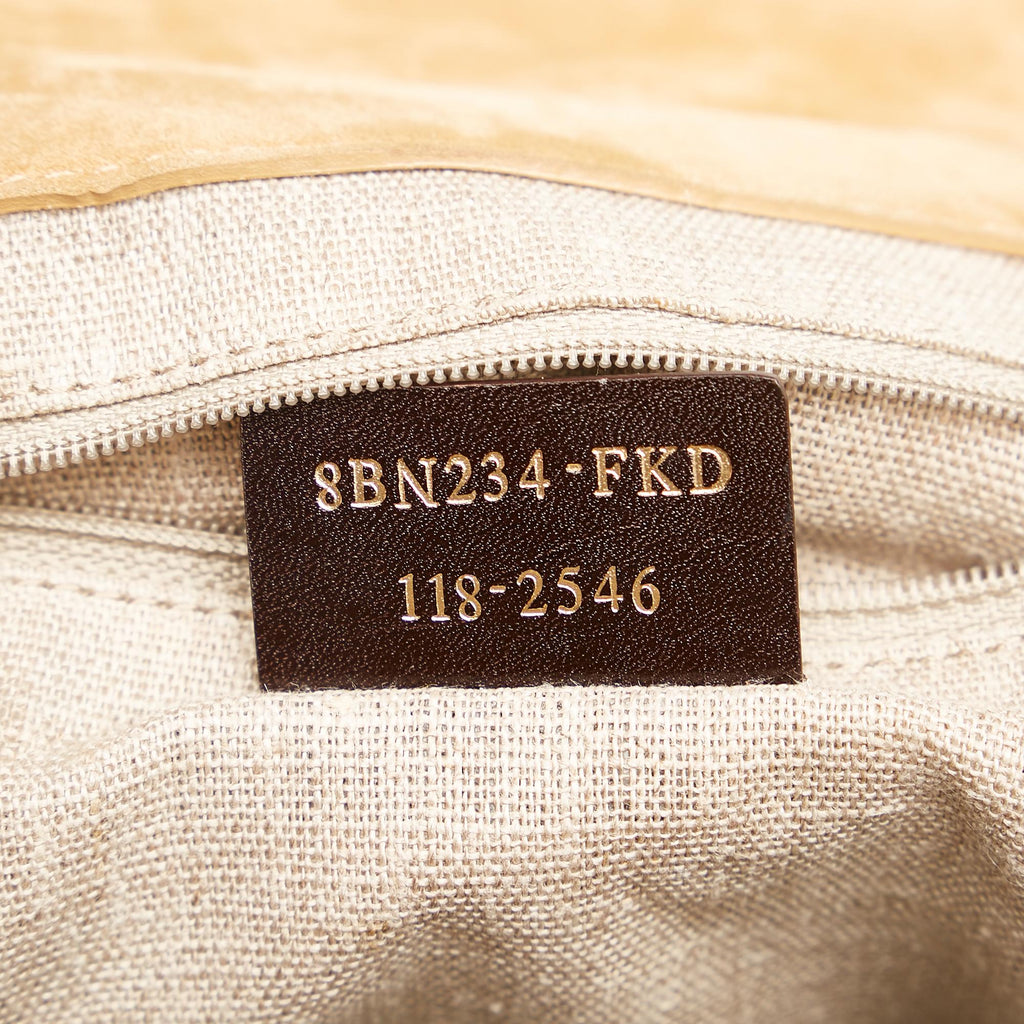 Fendi Silvana Leather Satchel