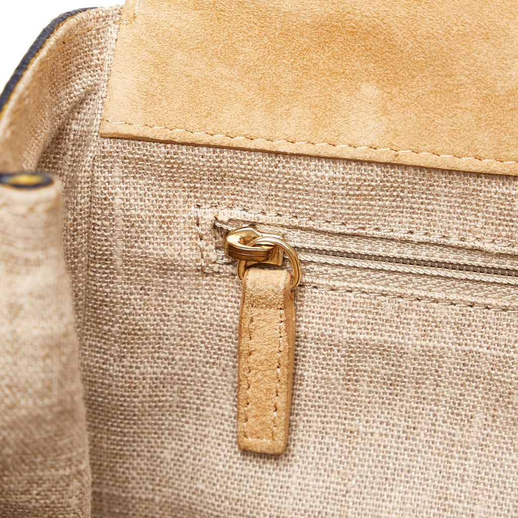 Fendi Silvana Leather Satchel