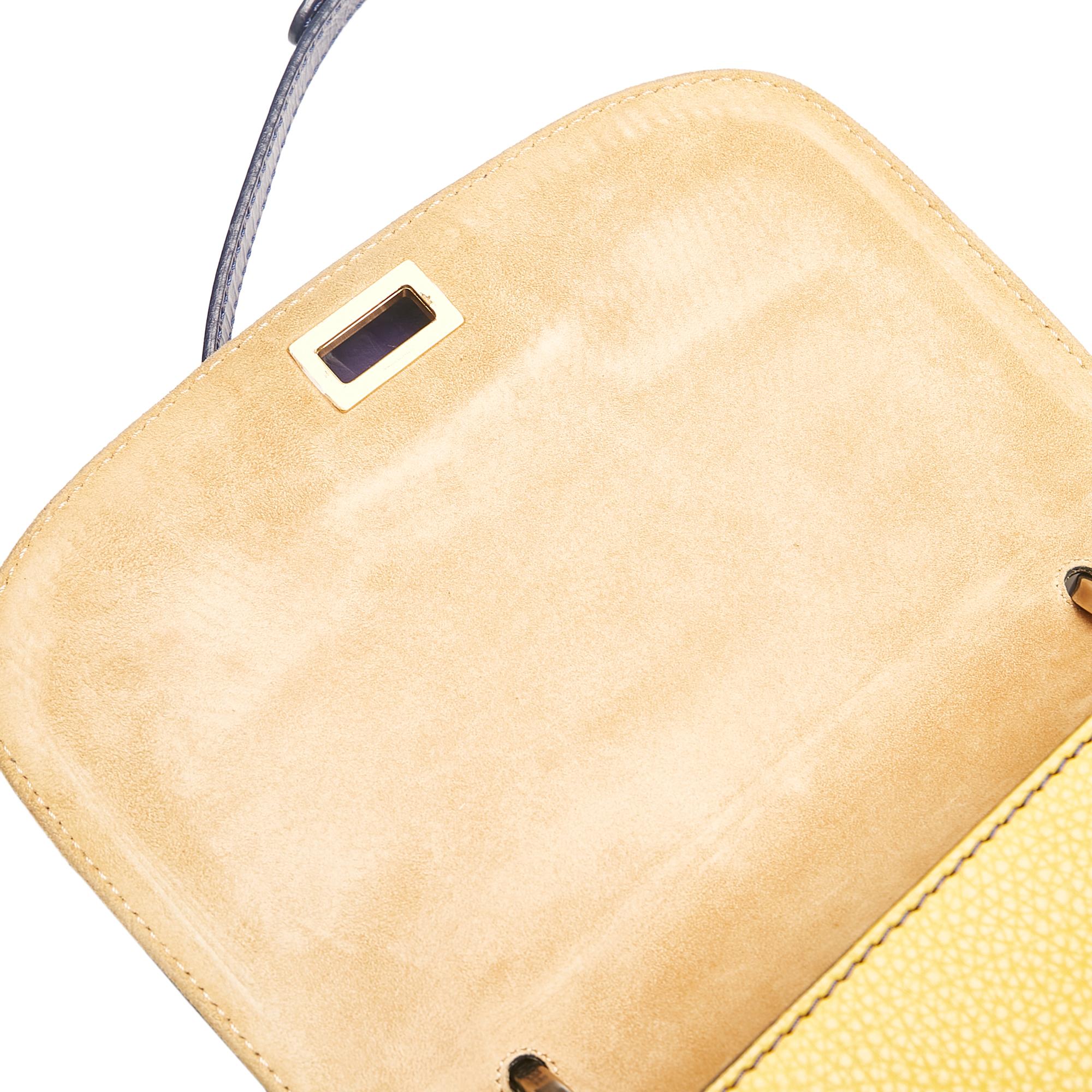 Fendi Silvana Leather Satchel