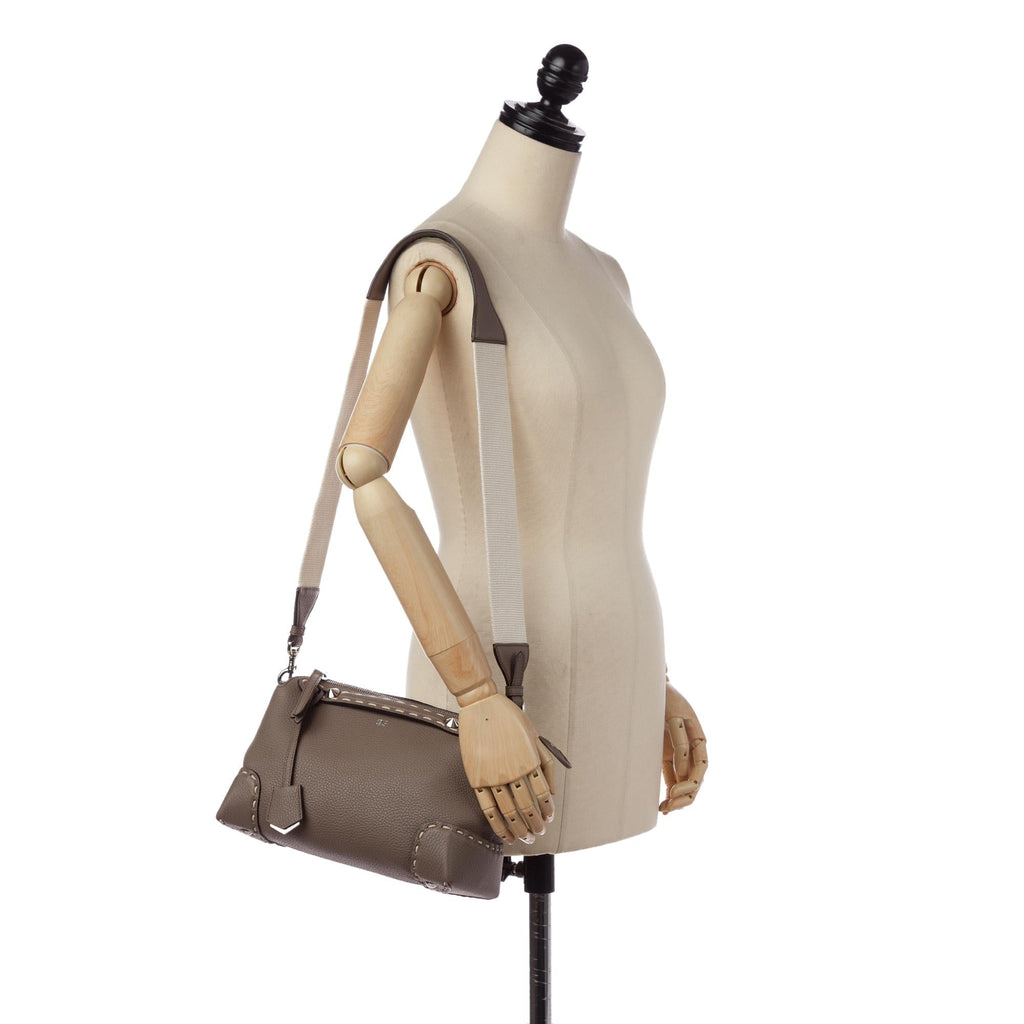Fendi Small By The Way Leather Satchel