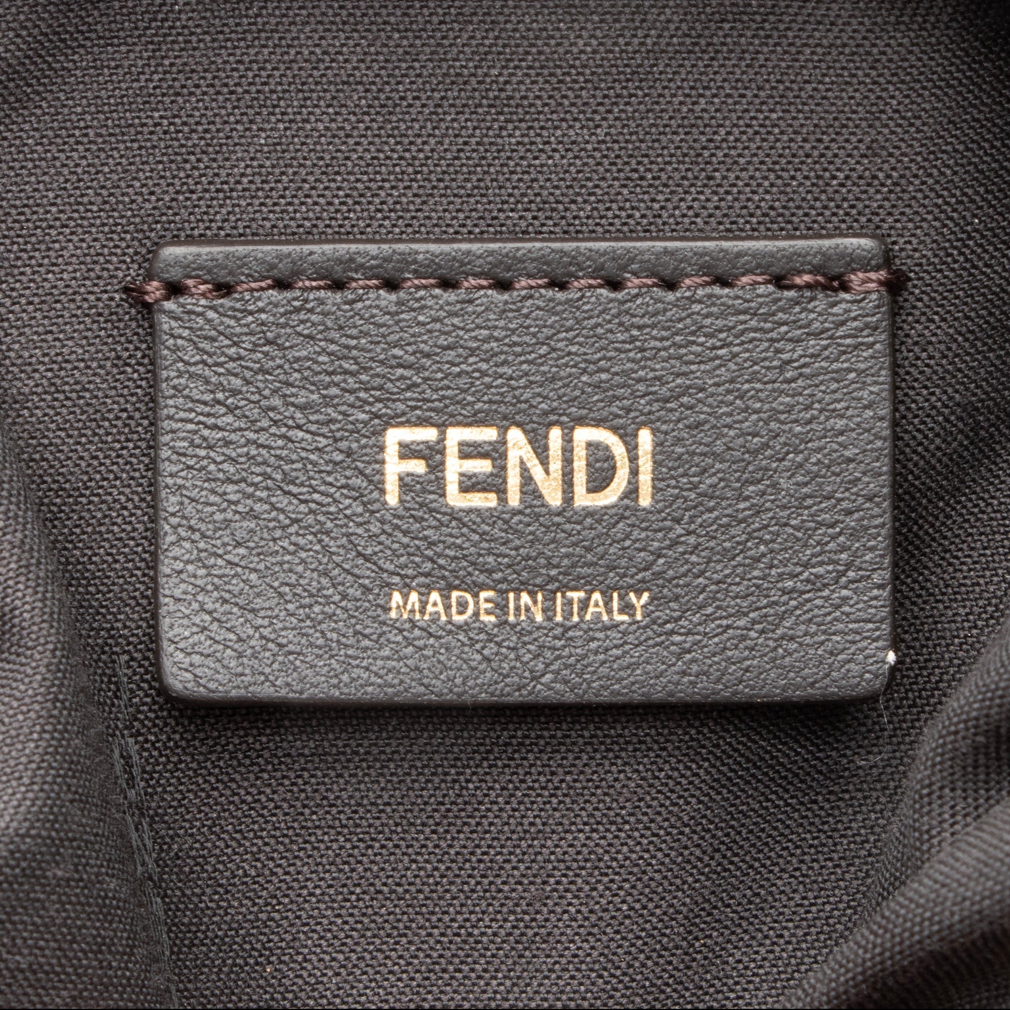 Fendi Fabric Small Fendigraphy Charm Hobo
