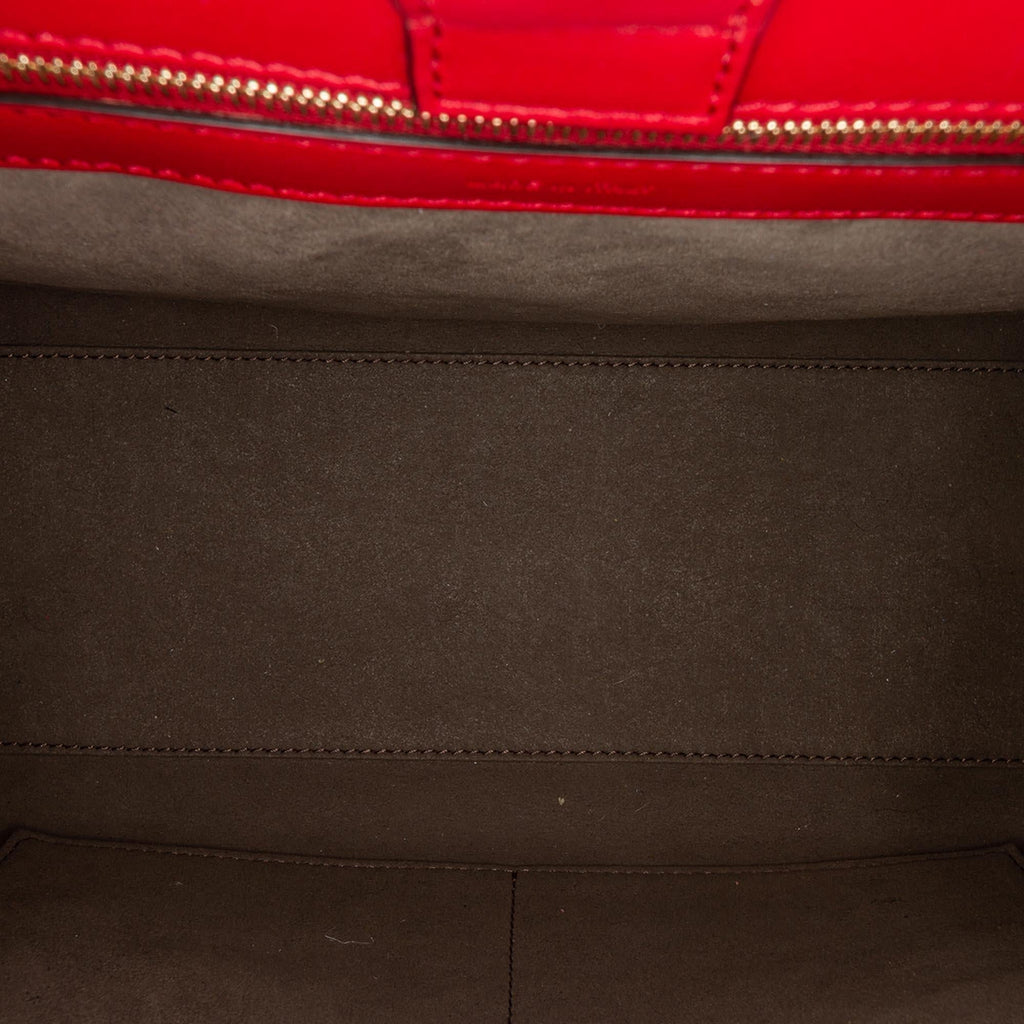 Fendi Small Runaway Leather Satchel