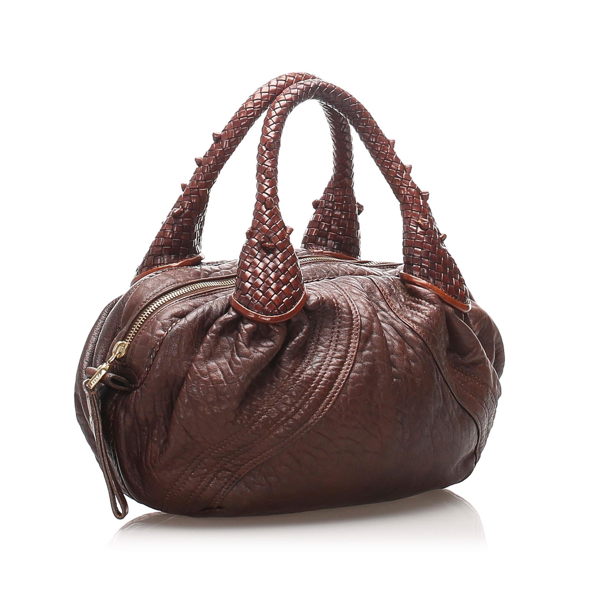 Fendi Spy Leather Handbag (SHG-10688)