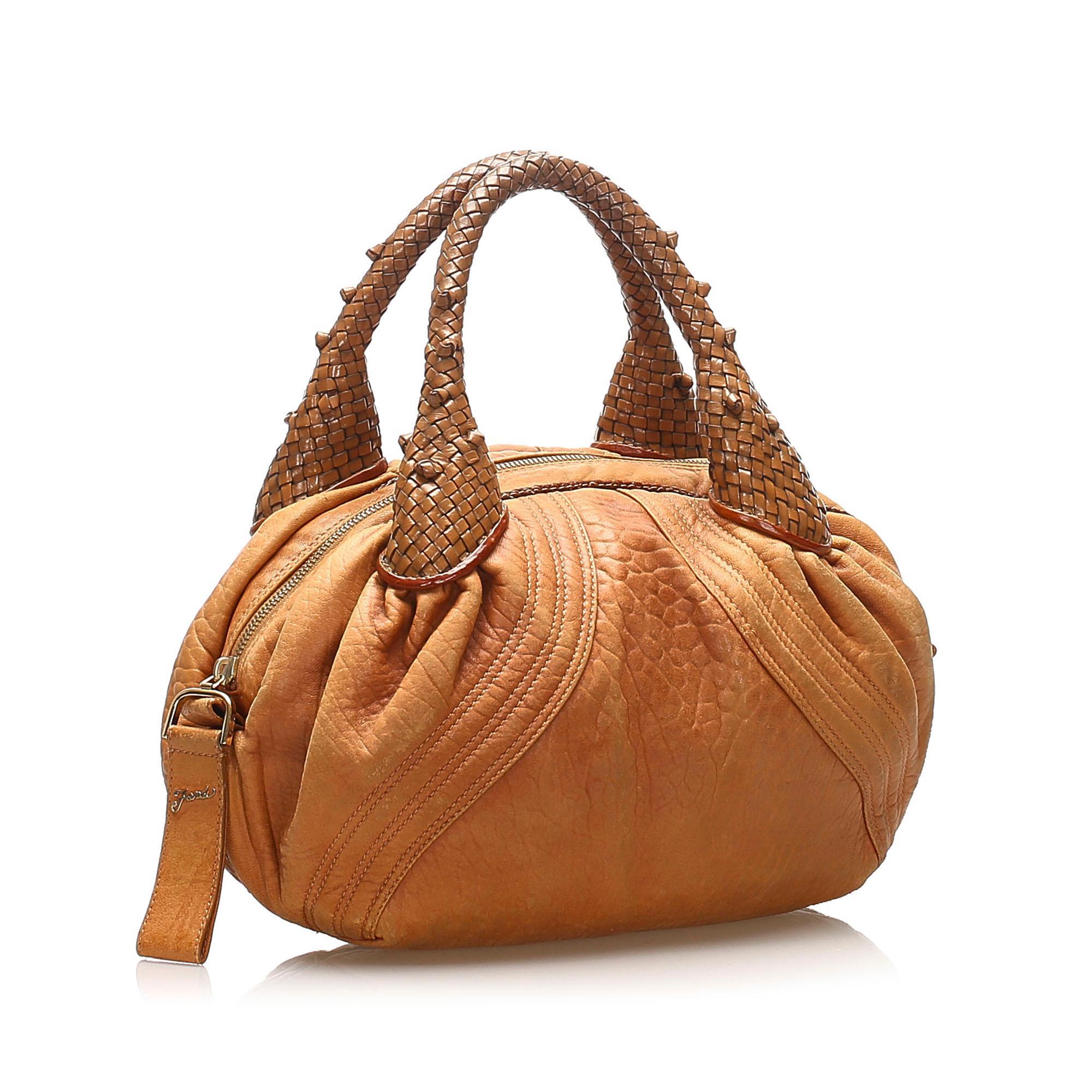 Fendi Spy Leather Handbag (SHG-12340)