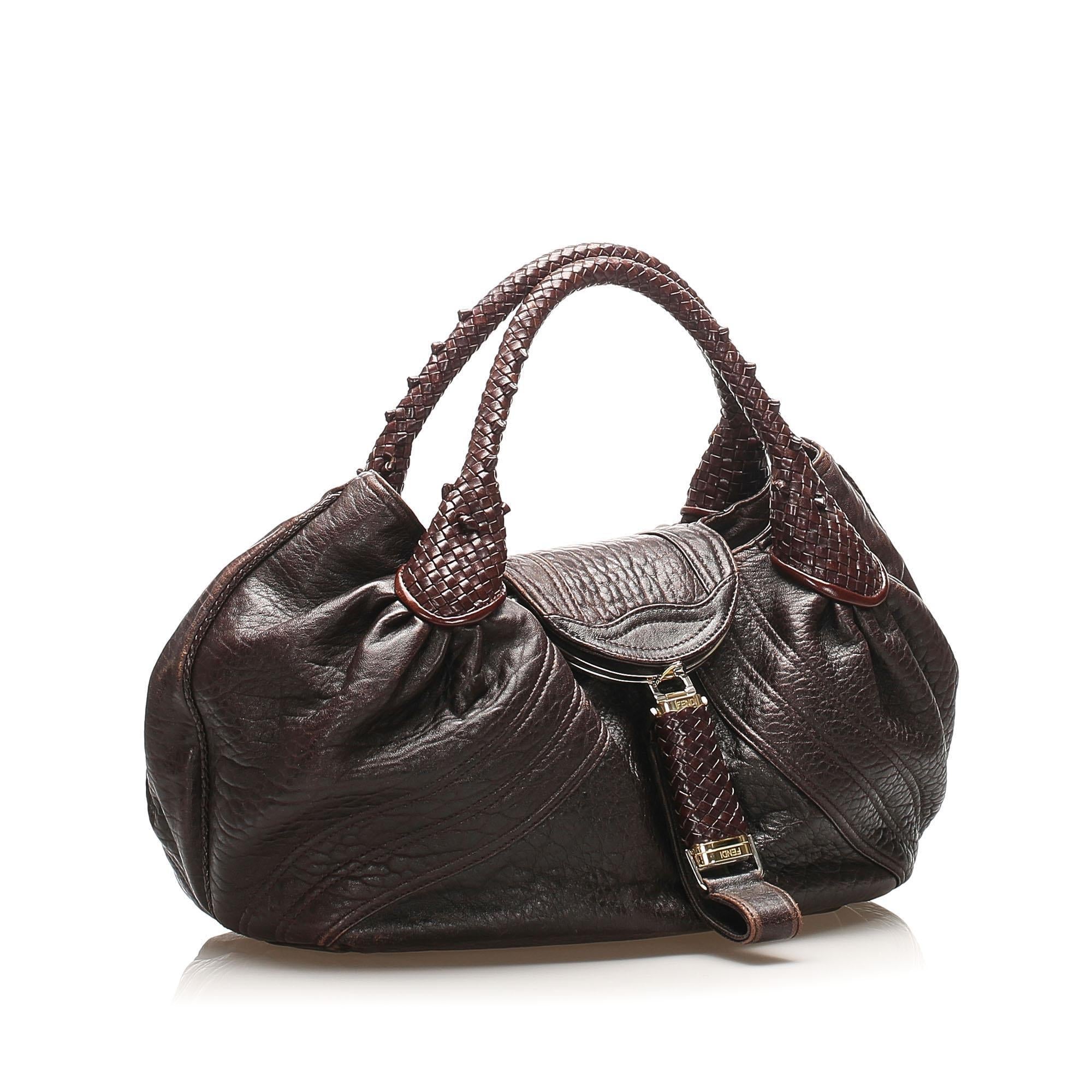 Fendi Spy Leather Handbag (SHG-14895)
