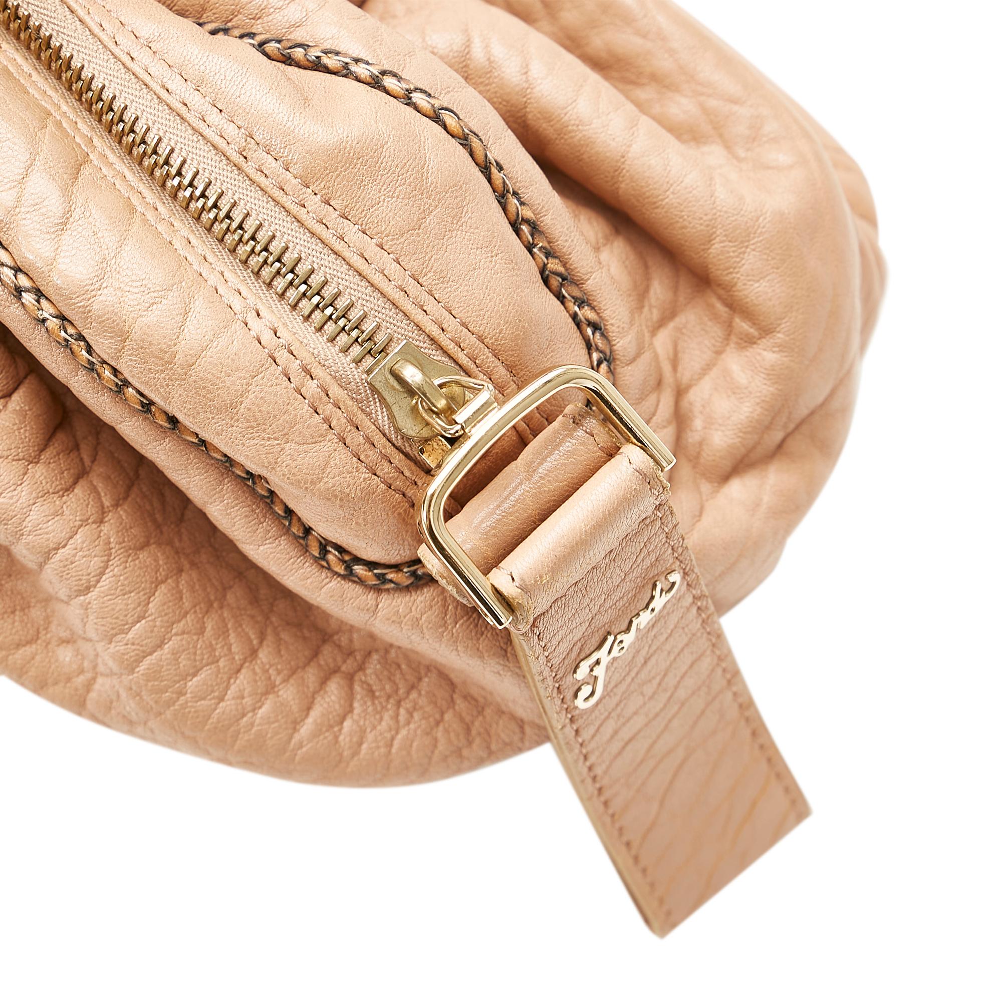 Fendi Spy Leather Handbag