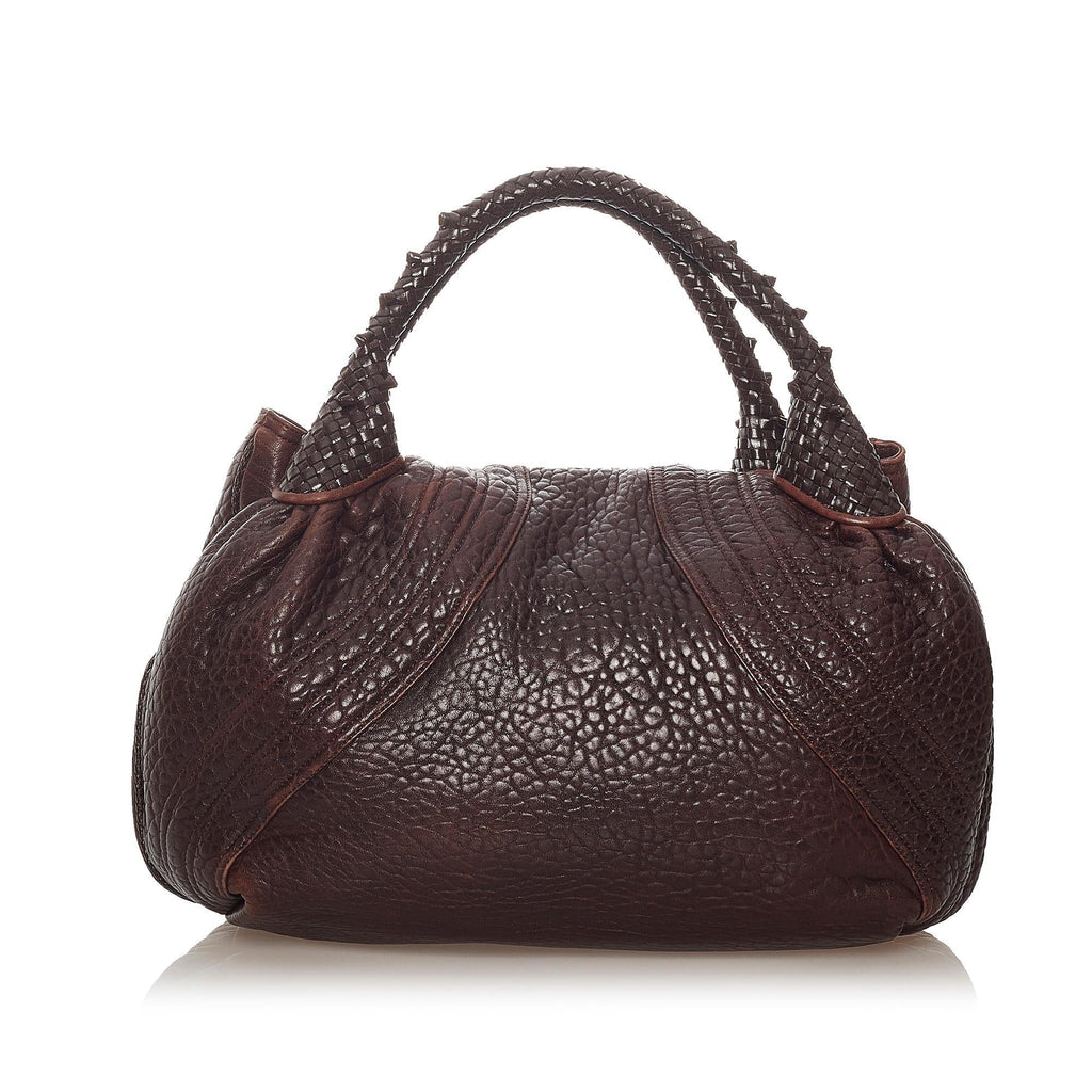 Fendi Spy Leather Handbag
