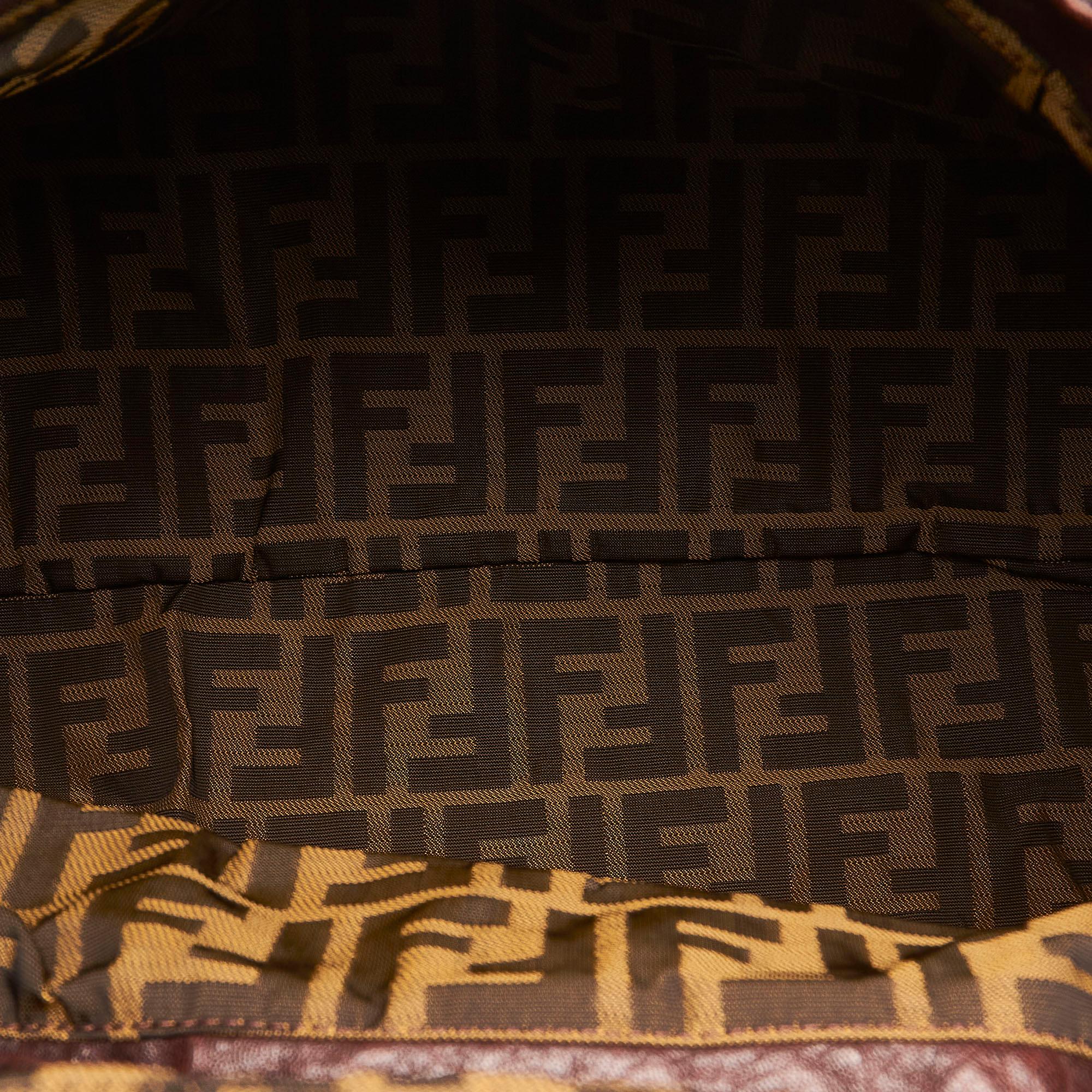 Fendi Spy Leather Handbag