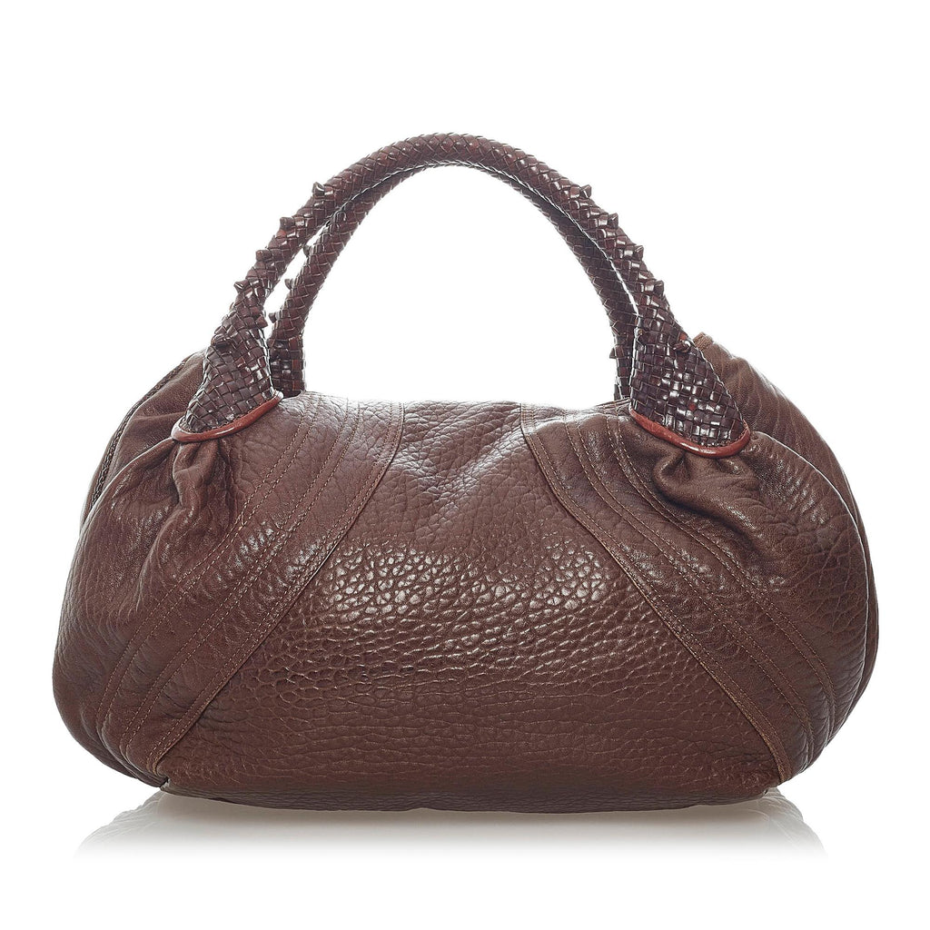 Fendi Spy Leather Handbag