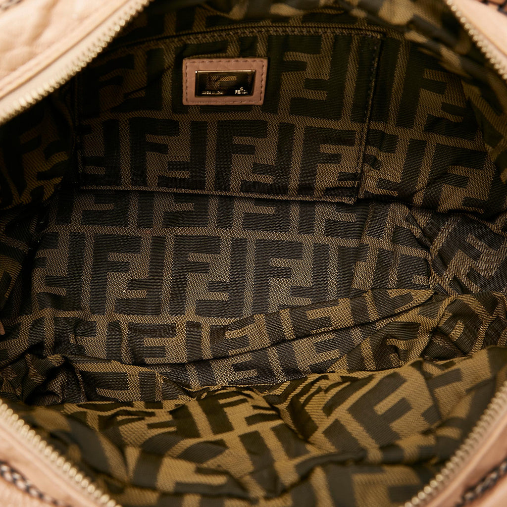 Fendi Spy Leather Handbag