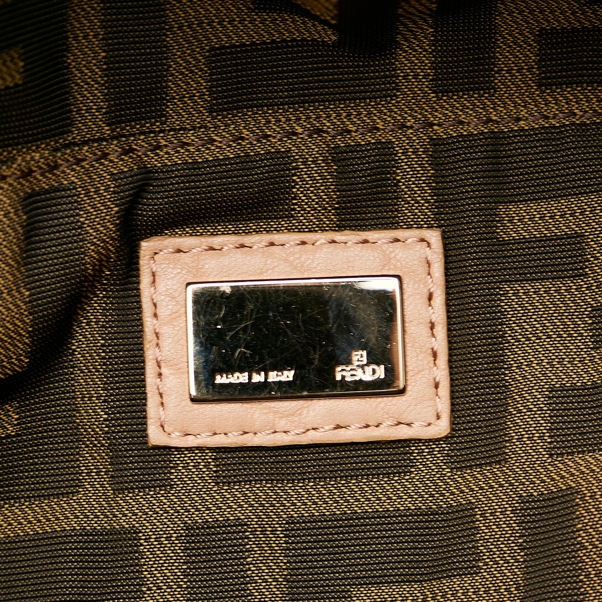 Fendi Spy Leather Handbag