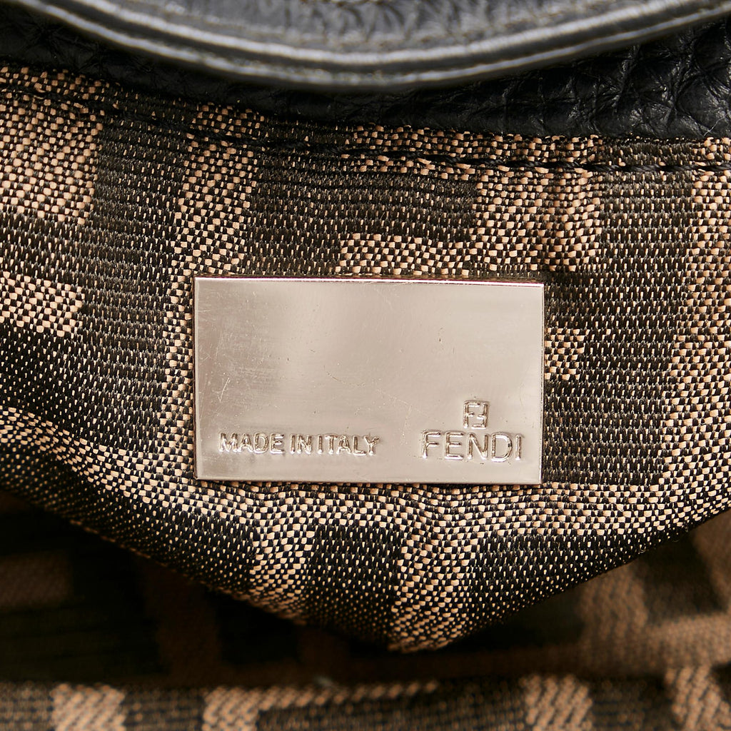 Fendi Spy Leather Handbag