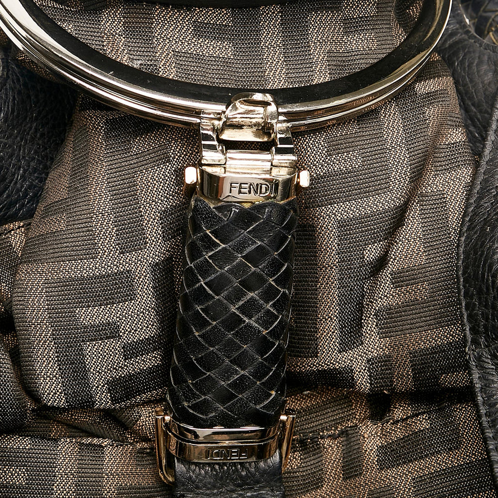 Fendi Spy Leather Handbag