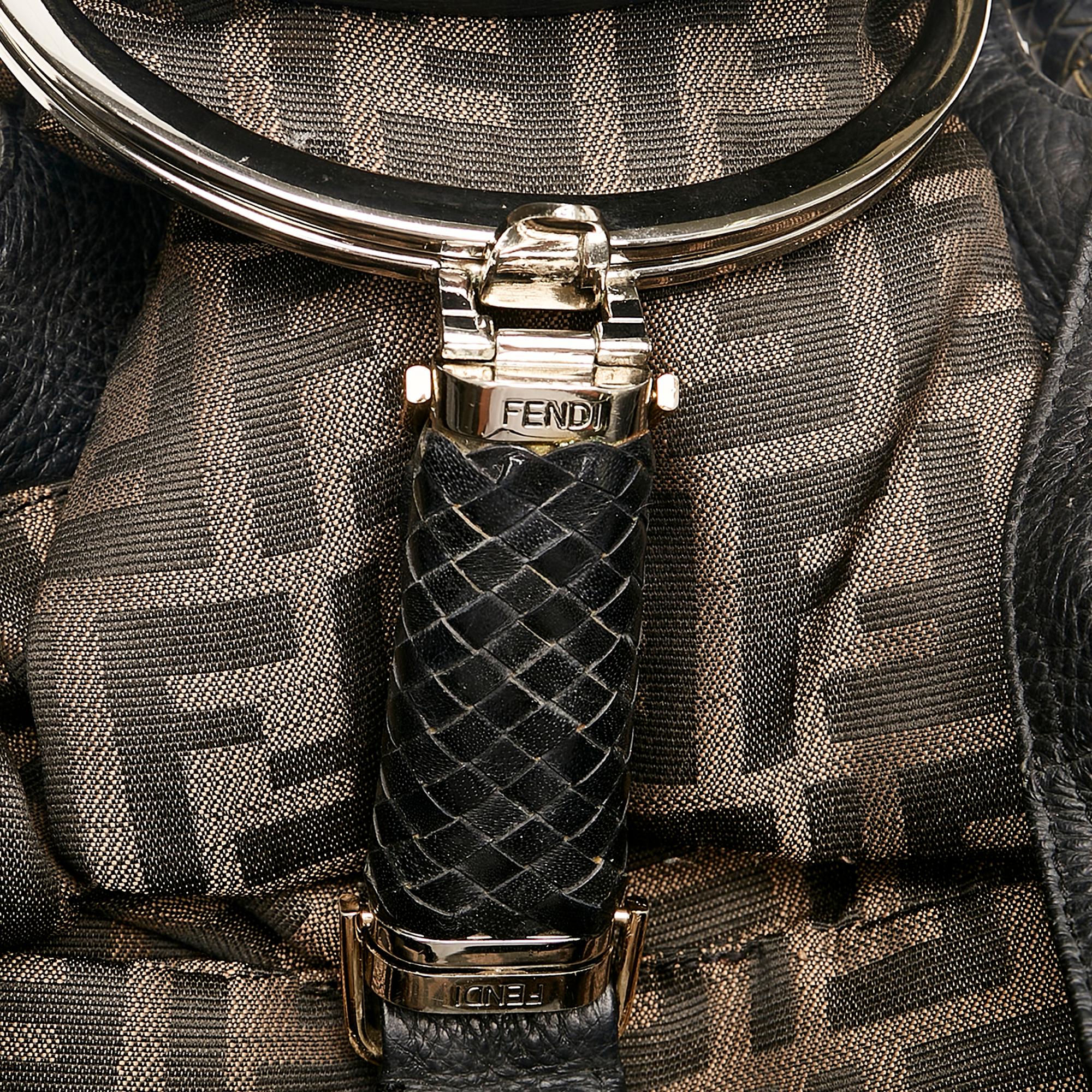 Fendi Spy Leather Handbag