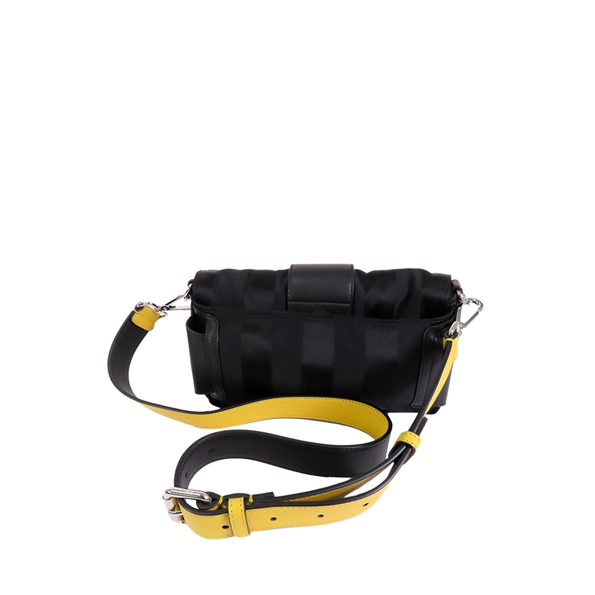 Fendi Stripes Convertible Baguette