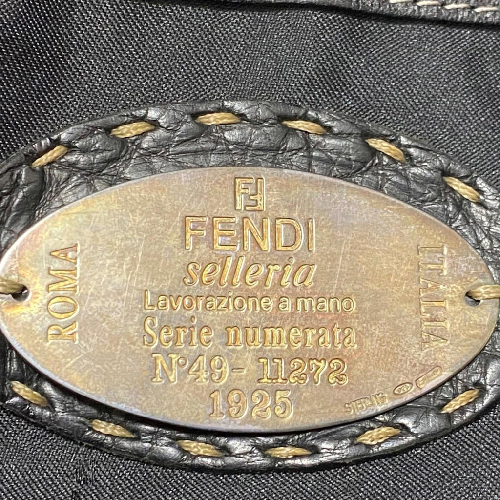 Fendi Studded Selleria Tote
