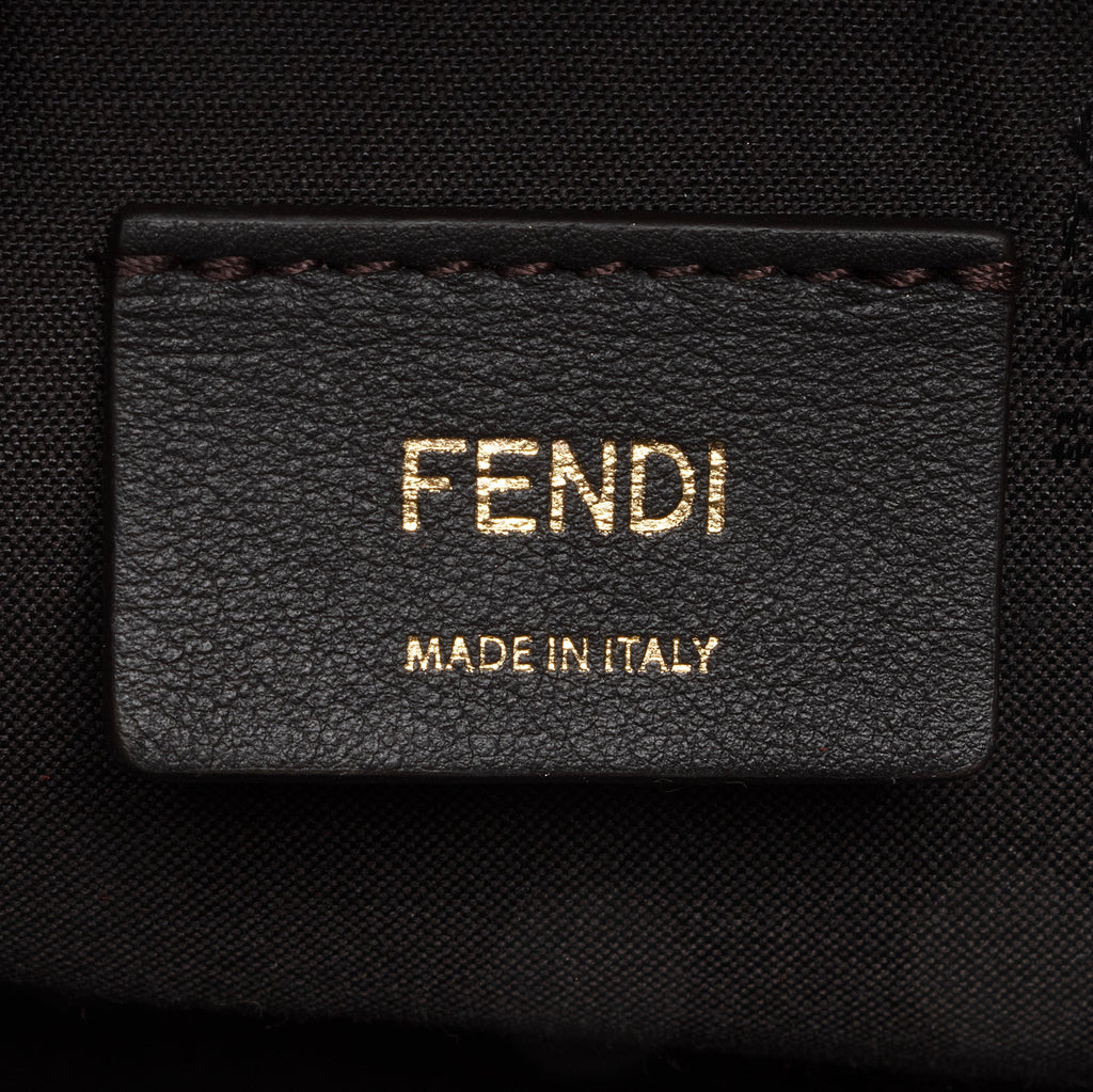Fendi Suede Calfskin By The Way Medium Boston Bag