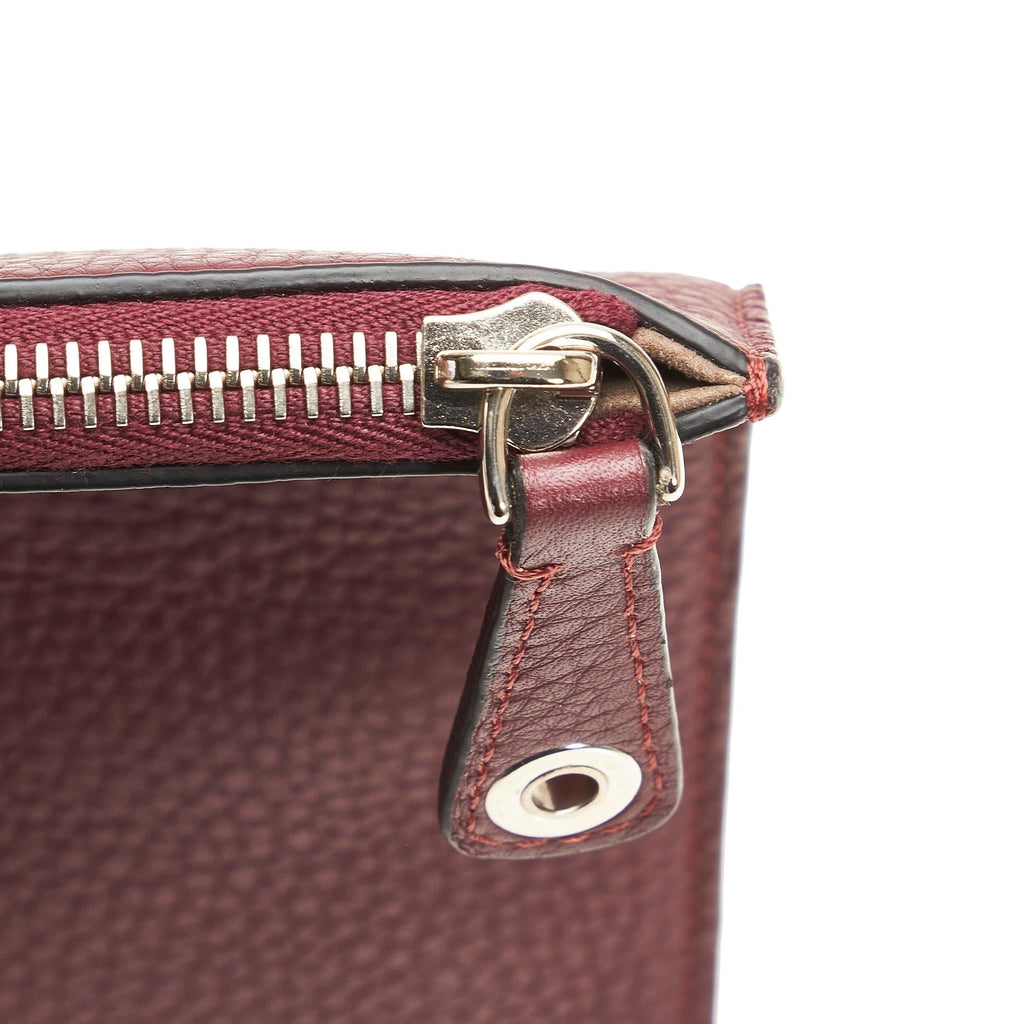 Fendi Telephone Leather Clutch