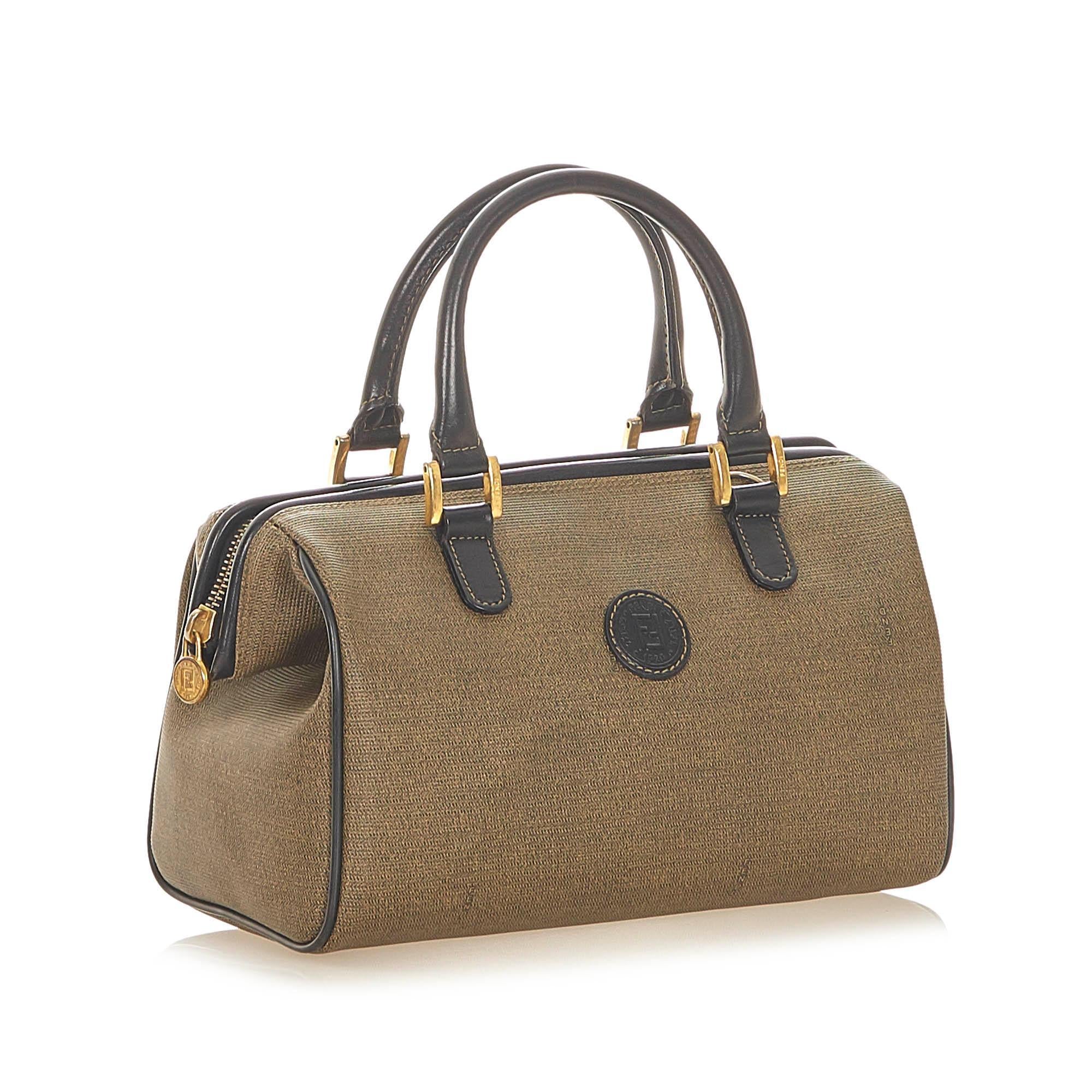 Fendi Vintage Boston Bag (SHG-19882)