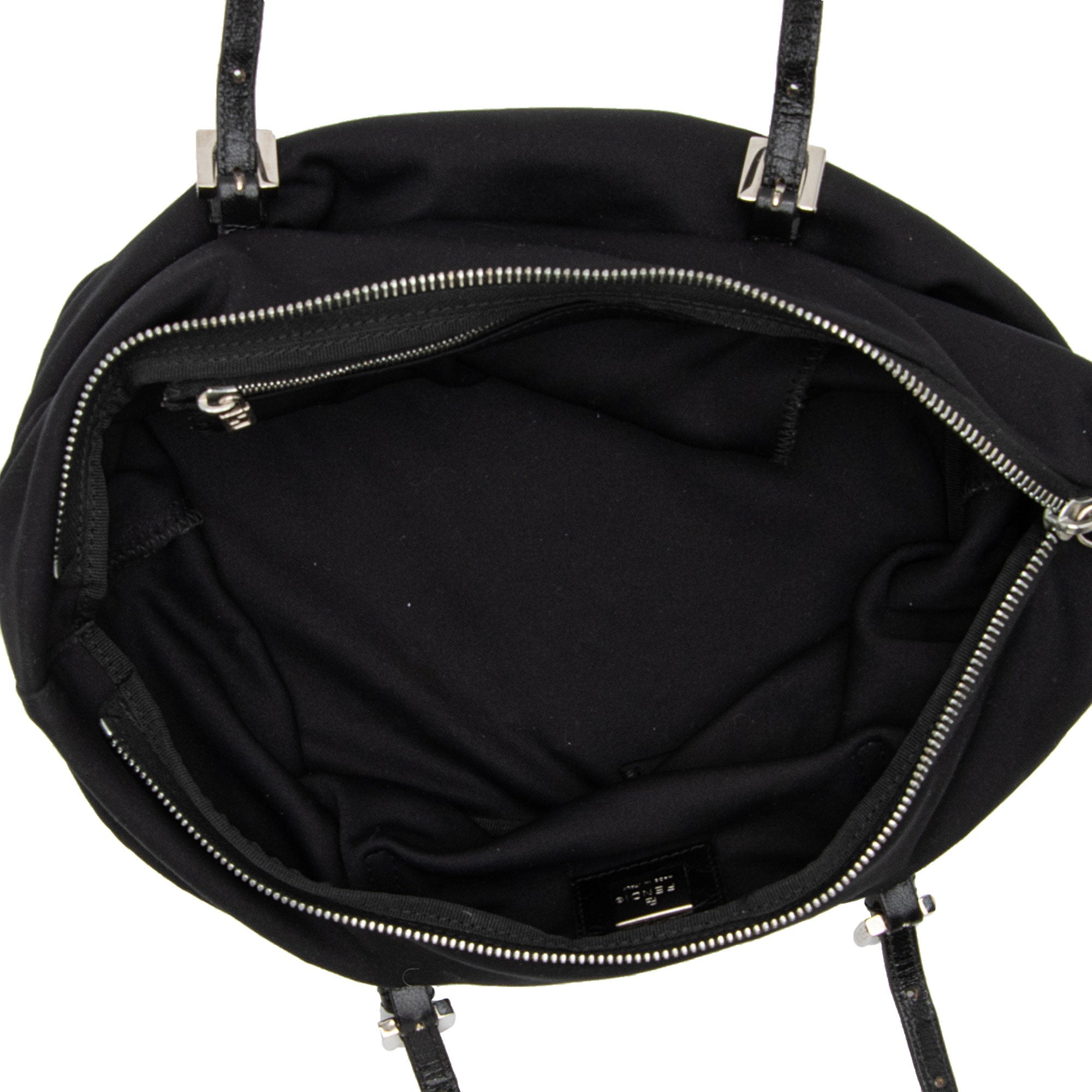 Fendi Vintage Neoprene Mini Roll Tote (SHF-hOncyE)