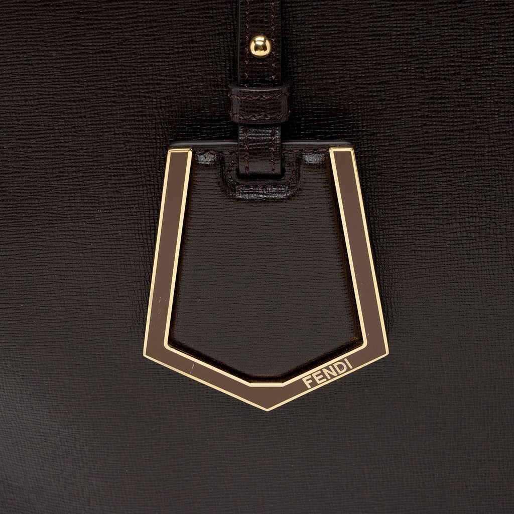 Fendi Vitello Calfskin 2Jours Elite Large Tote