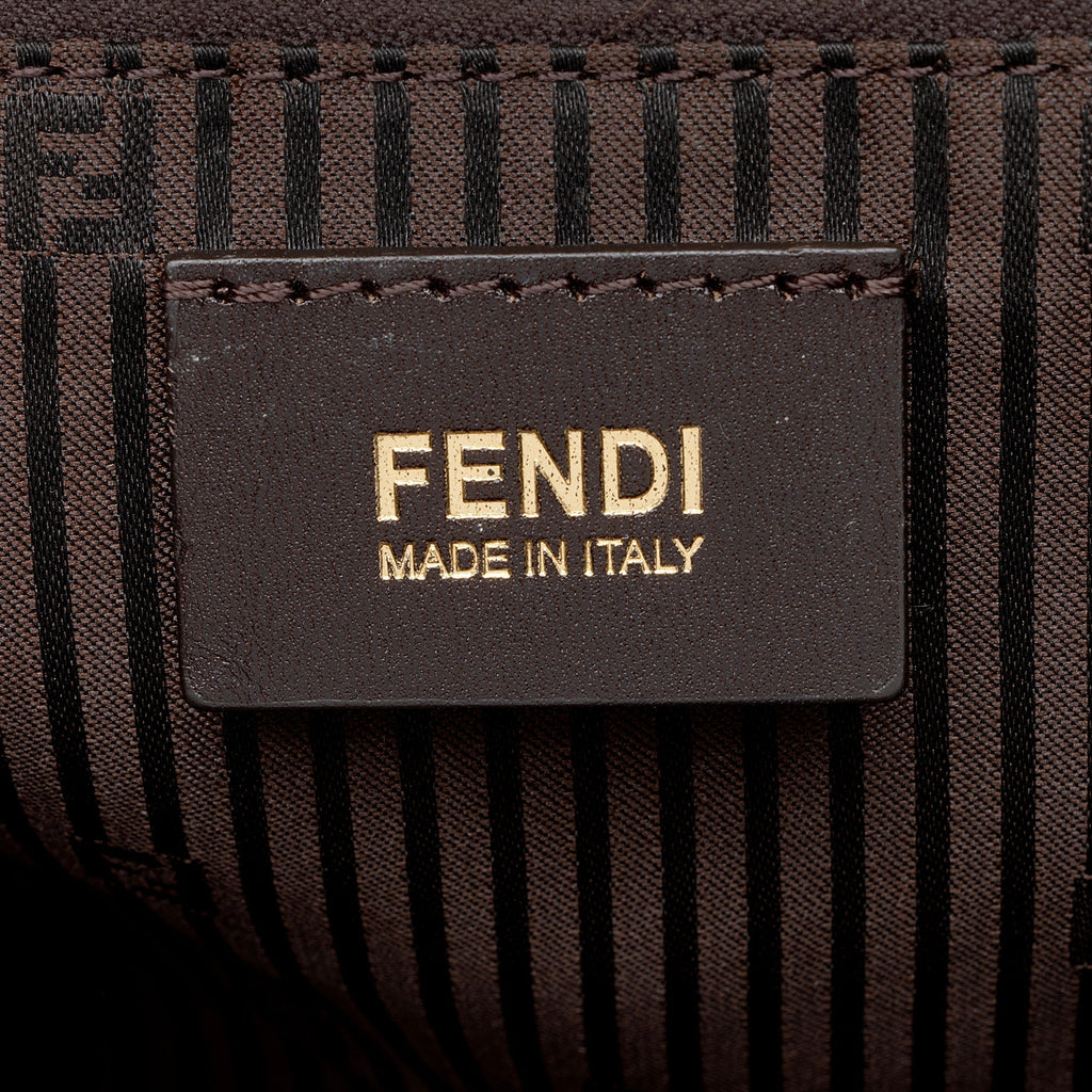 Fendi Vitello Calfskin 2Jours Elite Large Tote