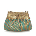 Fendi Woven Leather Bucket Bag