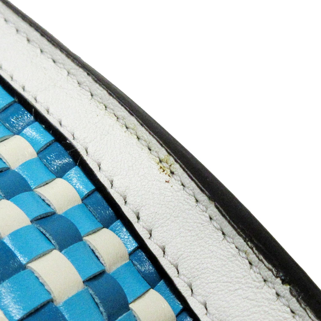 Fendi Woven Peekaboo Satchel